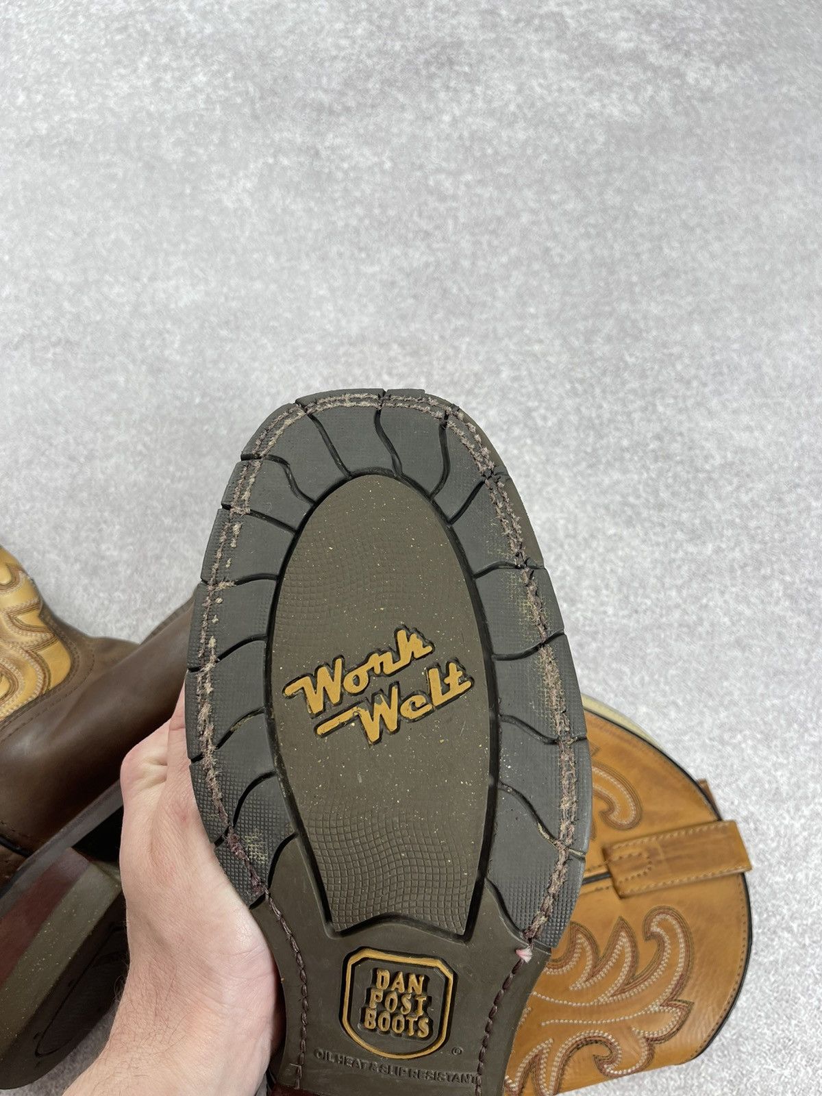 Dan Post Dan Post Ferrier Western Cowboy Leather Boots Size 10 Size US 10 / EU 43 - 13 Thumbnail
