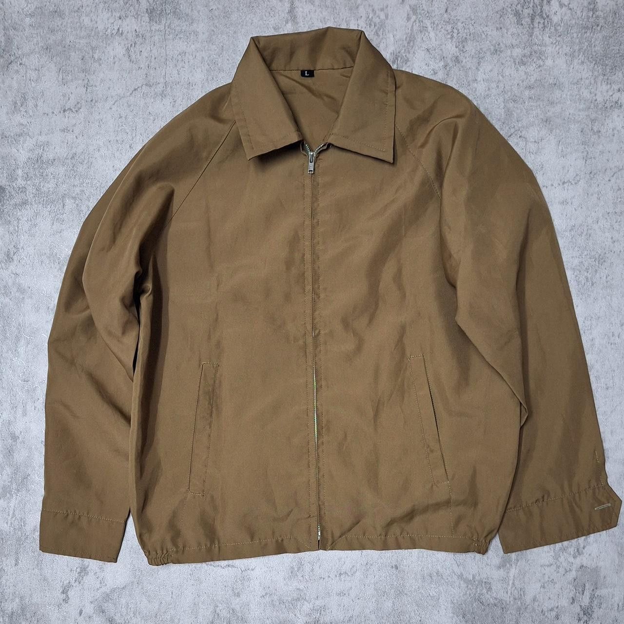 Other Brown lightweight windbreaker jacket Size US L / EU 52-54 / 3 - 1 Thumbnail