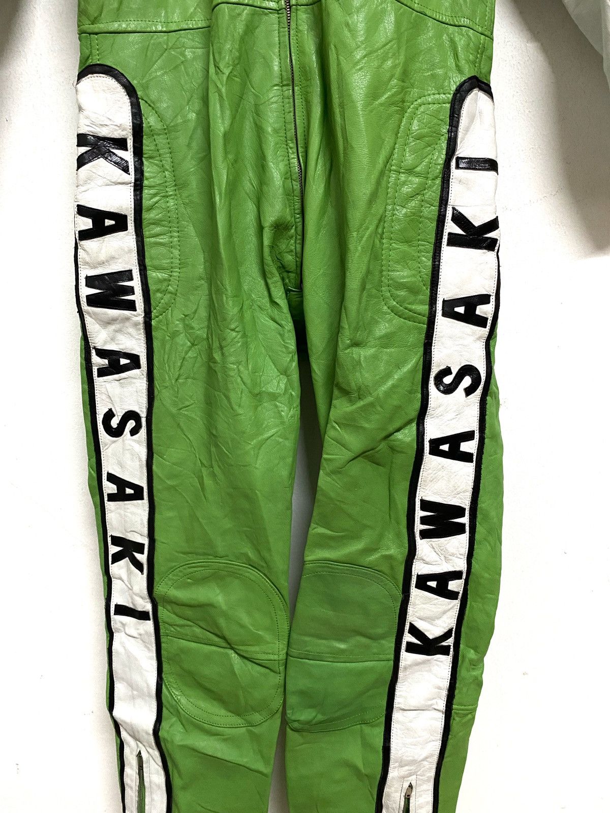 Sports Specialties KAWASAKI Leather Racing Suit Overall Size US 32 / EU 48 - 8 Thumbnail