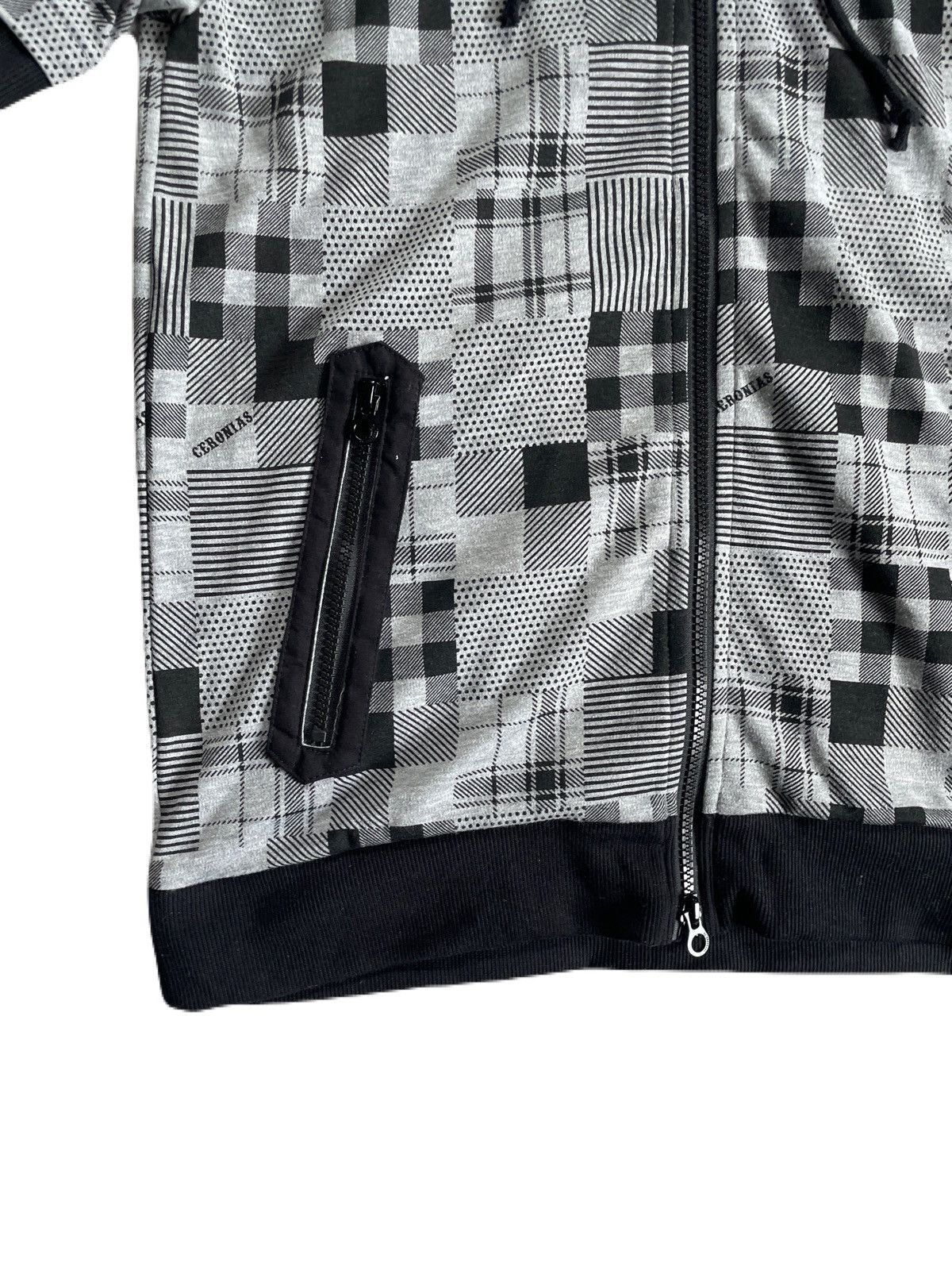 If Six Was Nine 2000s Japanese archive Vkei Docking Hooded Polo Shirts Y2K Size US S / EU 44-46 / 1 - 6 Thumbnail