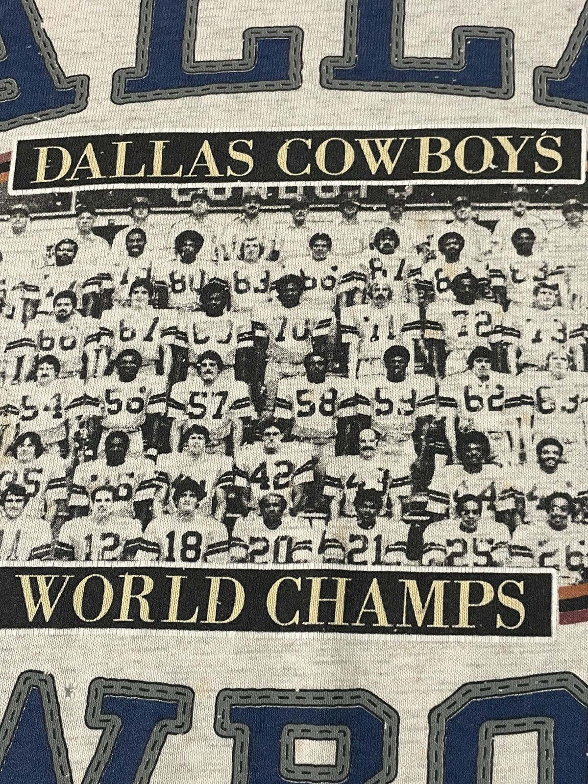 NFL Vintage 90s Dallas Cowboys All Over Print T Shirt Size Large Size US L / EU 52-54 / 3 - 16 Thumbnail