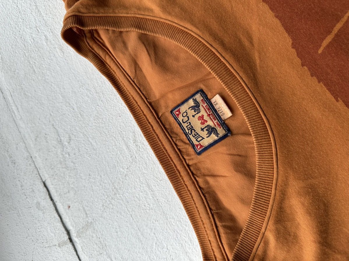 Diesel 🚨Rare color Diesel Logo punk motif tee shirt AVANT GARDE Size US XL / EU 56 / 4 - 4 Thumbnail