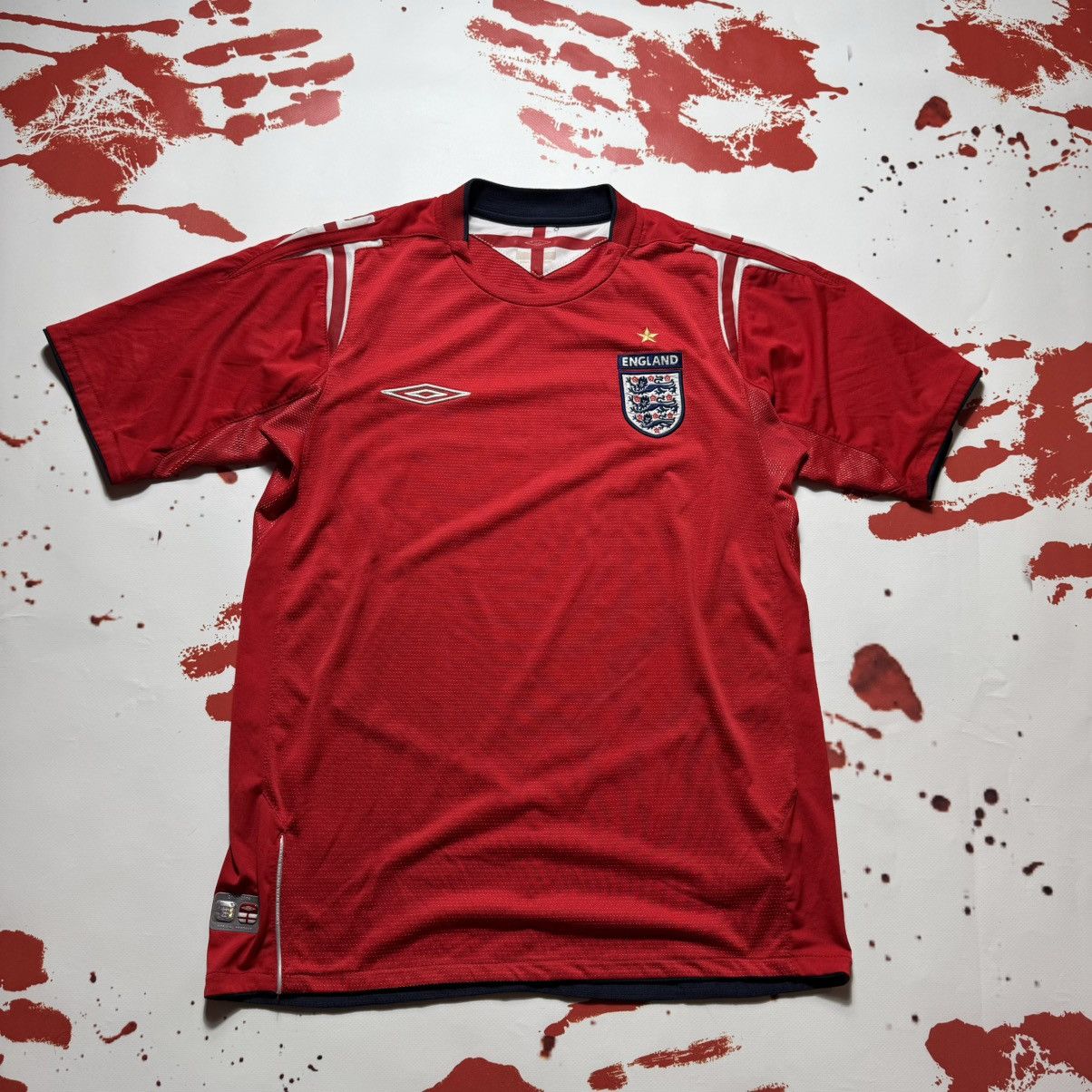 Umbro × Vintage vintage 90s umbro x england t shirt jersey Size US M / EU 48-50 / 2 - 1 Thumbnail