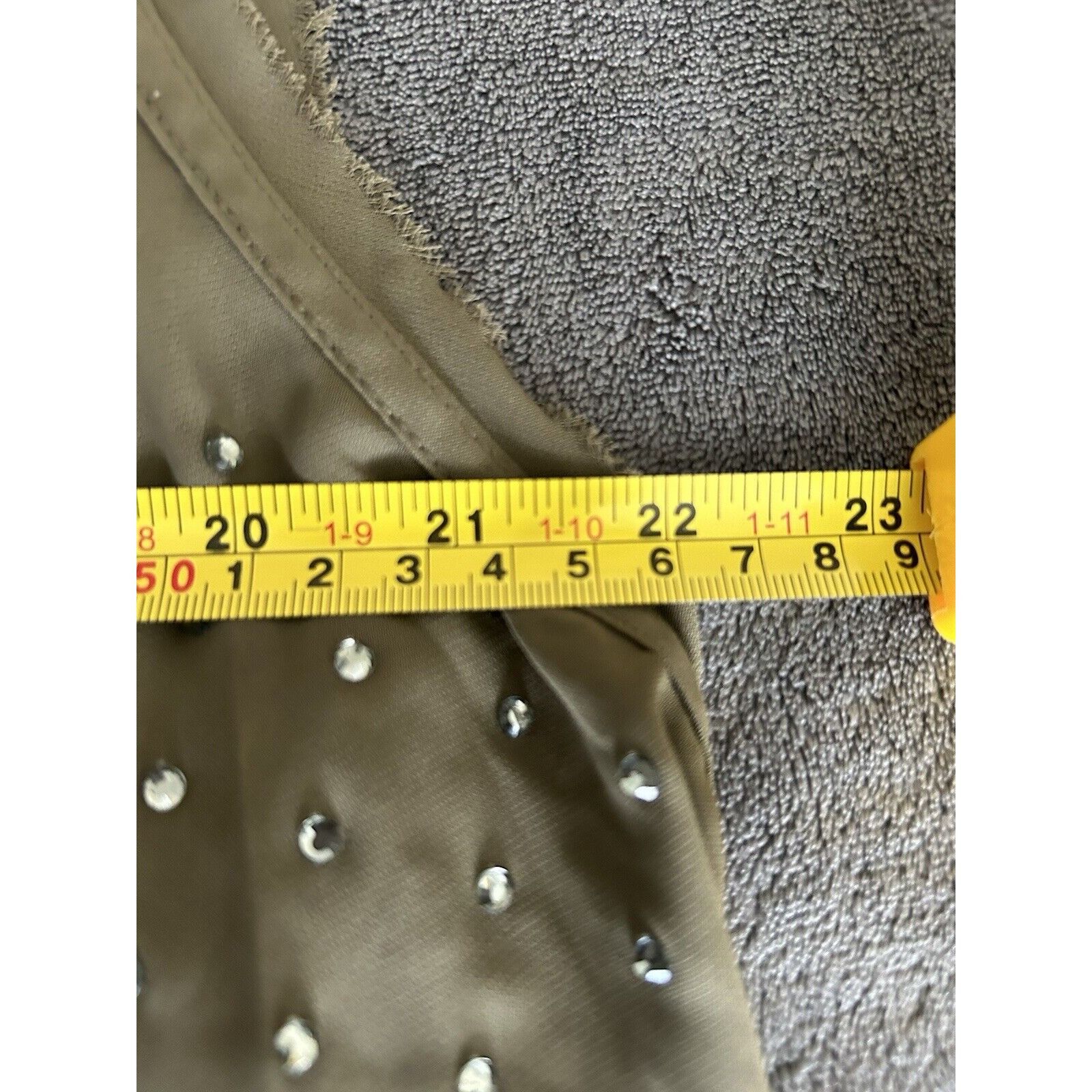 Jennifer Lopez JENNIFER LOPEZ J LO Petite Womens Sage Army Green Embellish Size XXL / US 16-18 / IT 52-54 - 9 Thumbnail