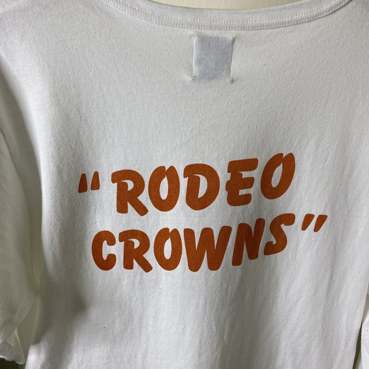 Vans Vans Of The Wall x Rodeo Crown 3QR Cropped T Shirt Size US L / EU 52-54 / 3 - 8 Thumbnail