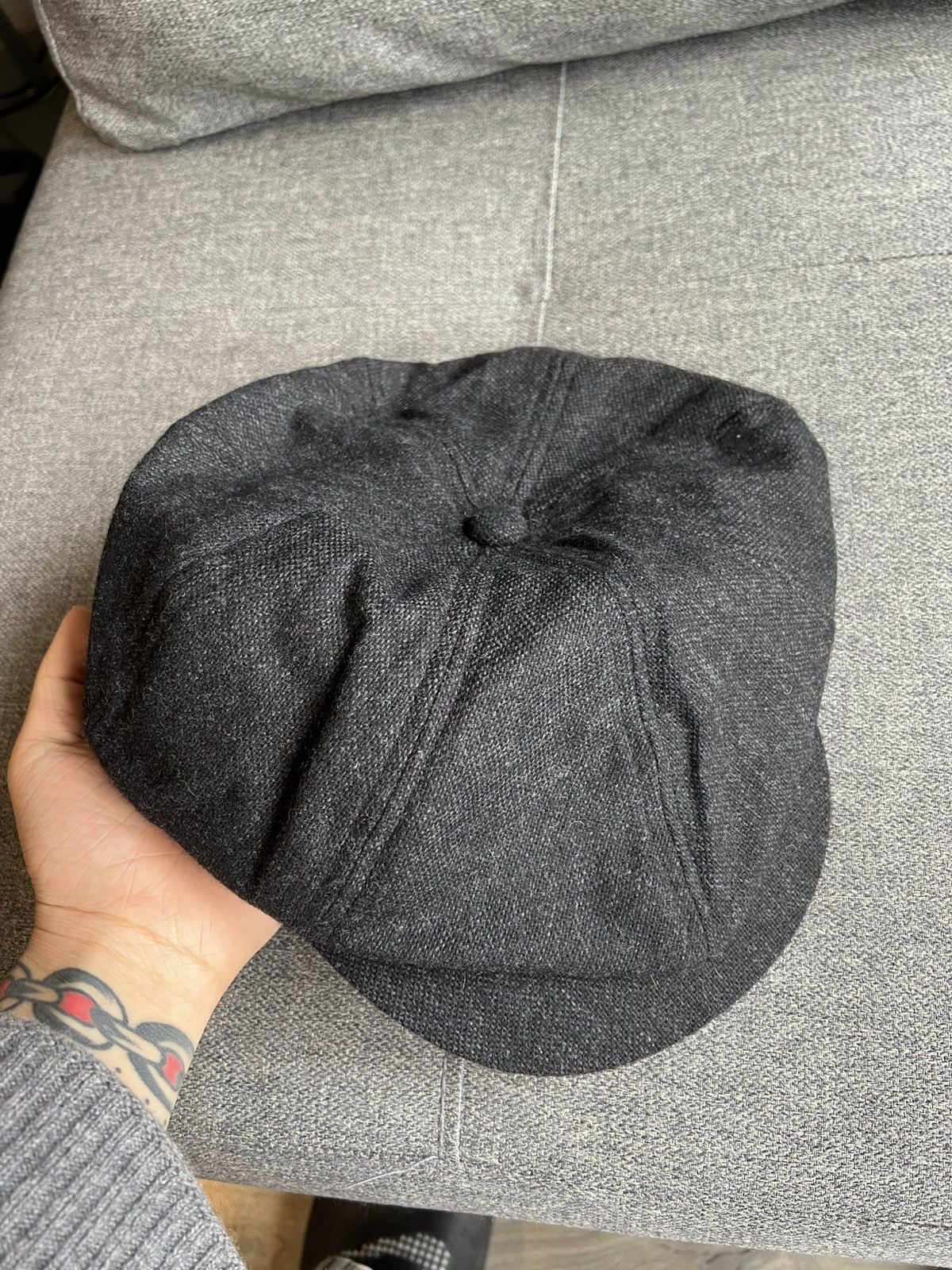 Japanese Brand Belafonte peaky hat Size 38 - 2 Thumbnail
