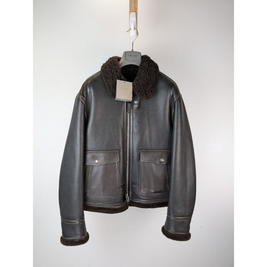 o1rshd1 Shearling Jacket in Brown
