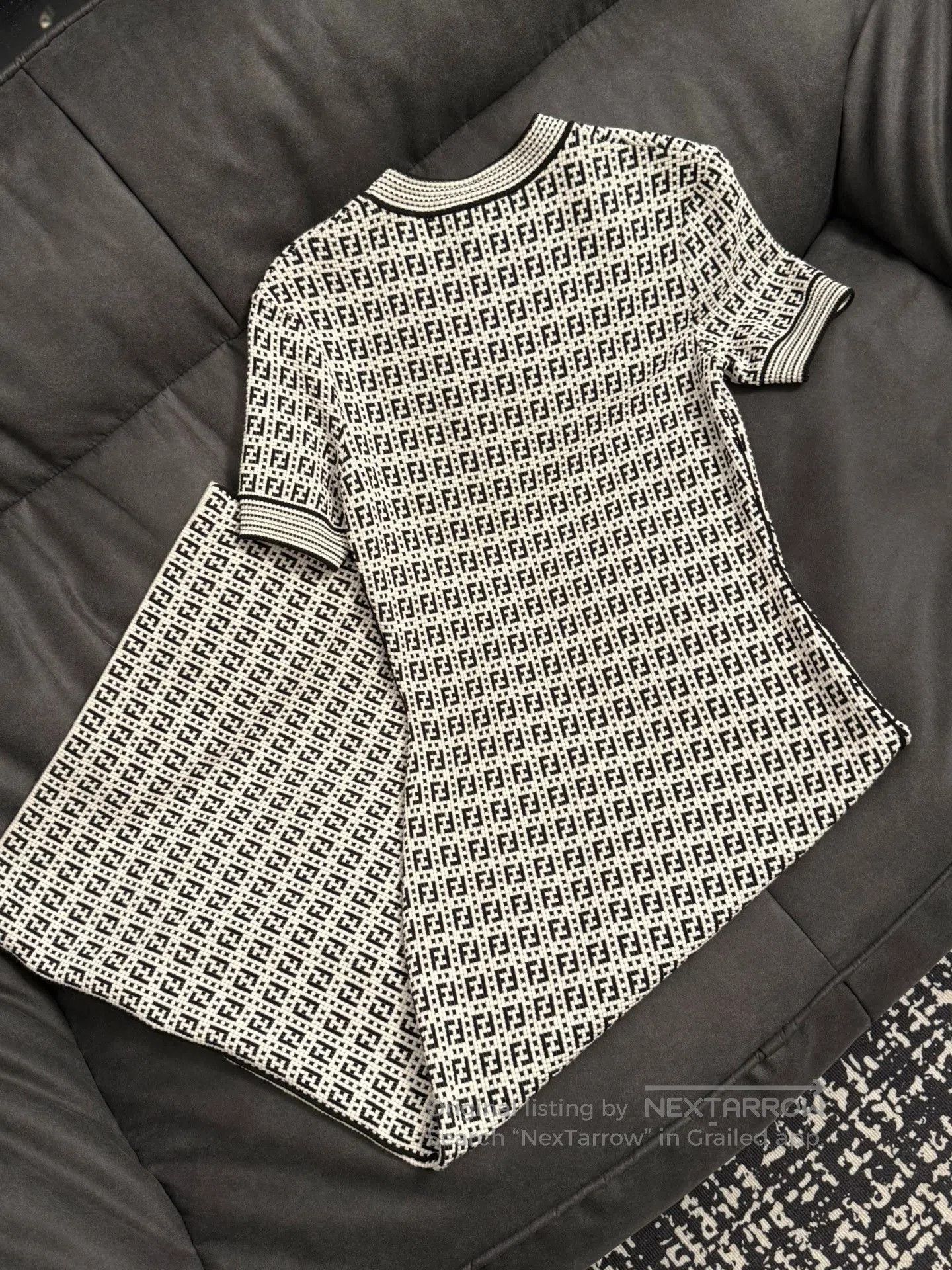 Fendi Fendi Gray Knit Dress. Size M / US 6-8 / IT 42-44 - 6 Thumbnail