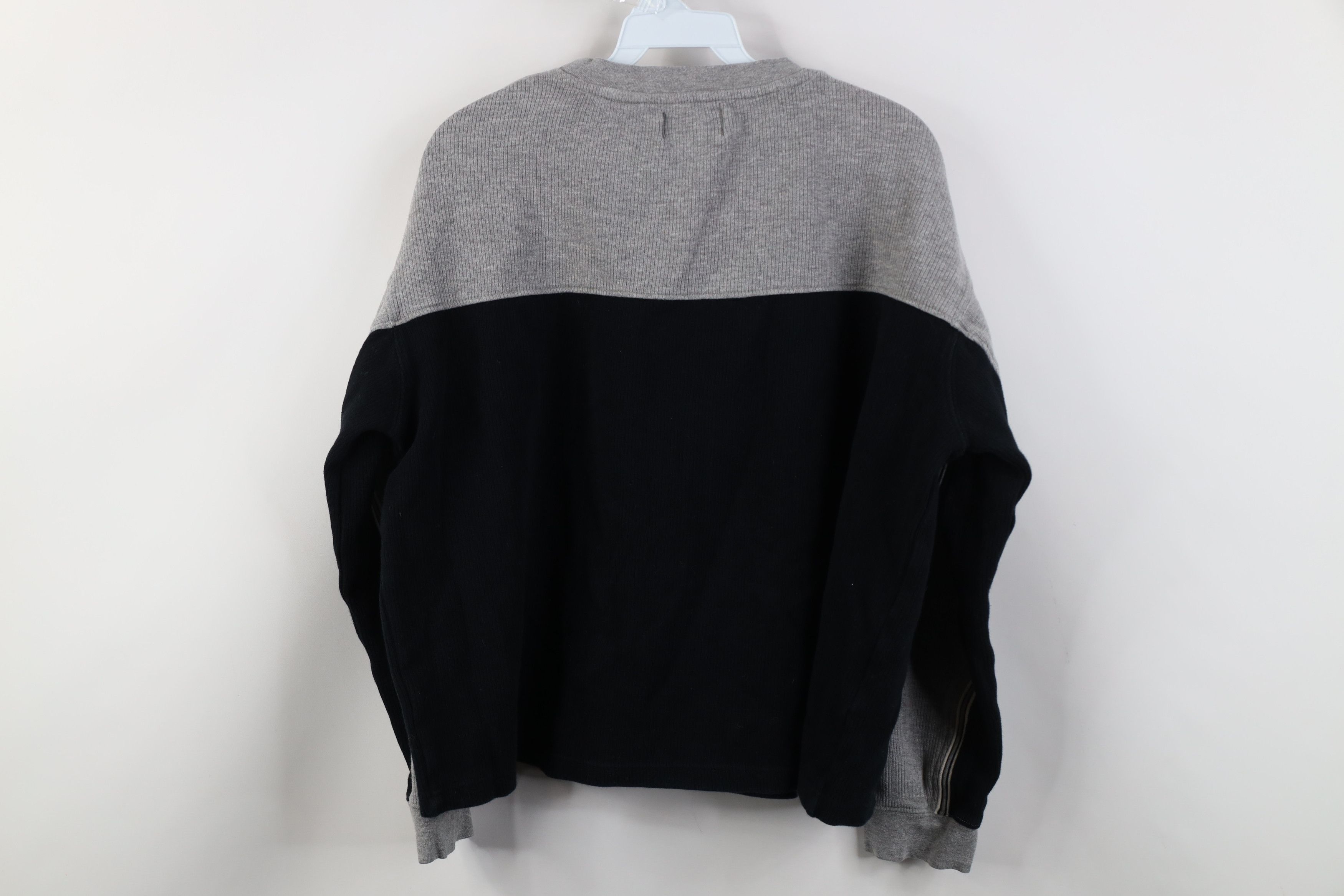 Vintage Vintage 90s Y2K Streetwear Cropped Boxy Long Sleeve T-Shirt Size L / US 10 / IT 46 - 8 Thumbnail