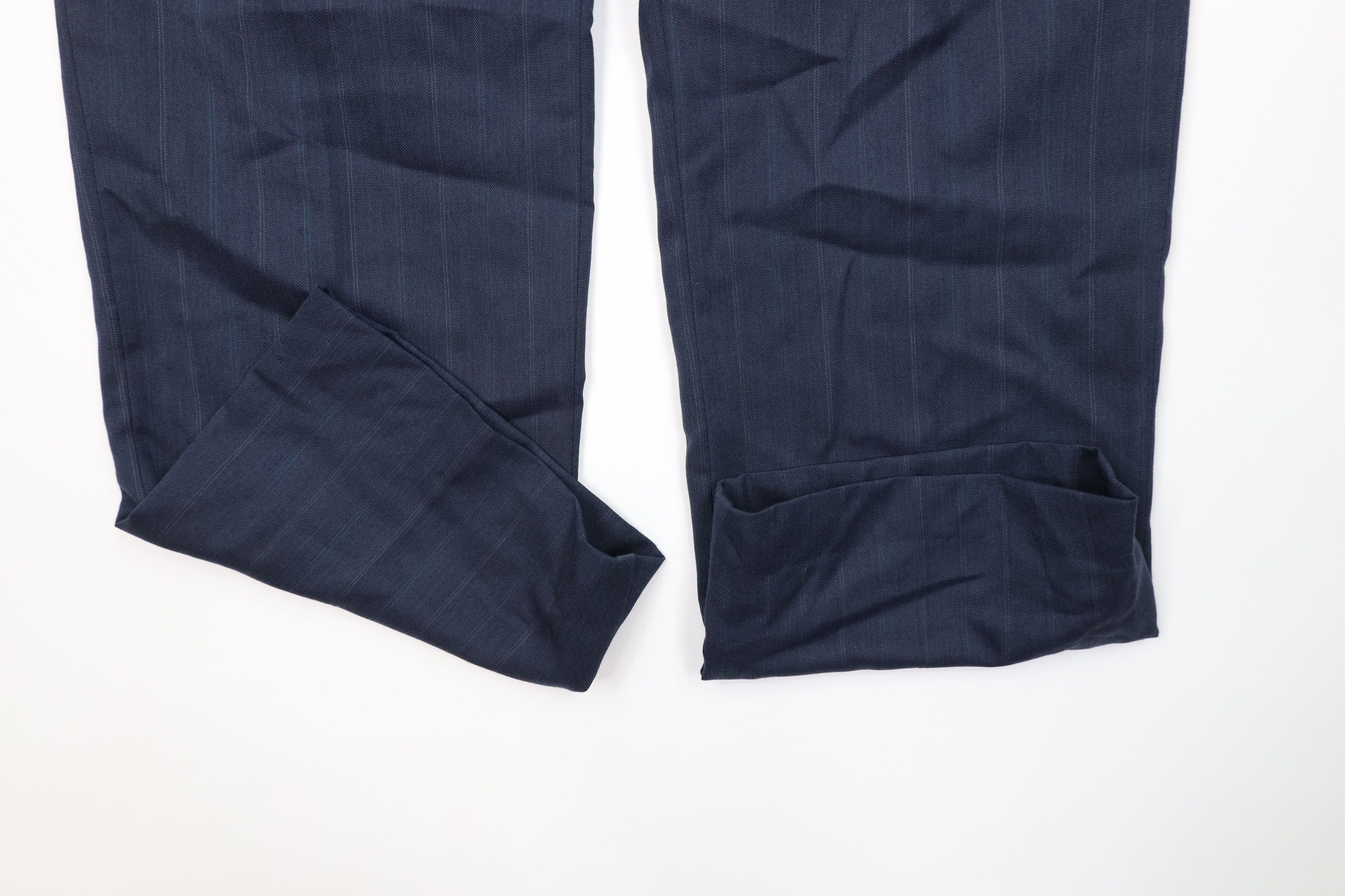 Vintage Vintage 70s Streetwear Striped Wide Leg Chino Pants USA Size US 32 / EU 48 - 5 Thumbnail