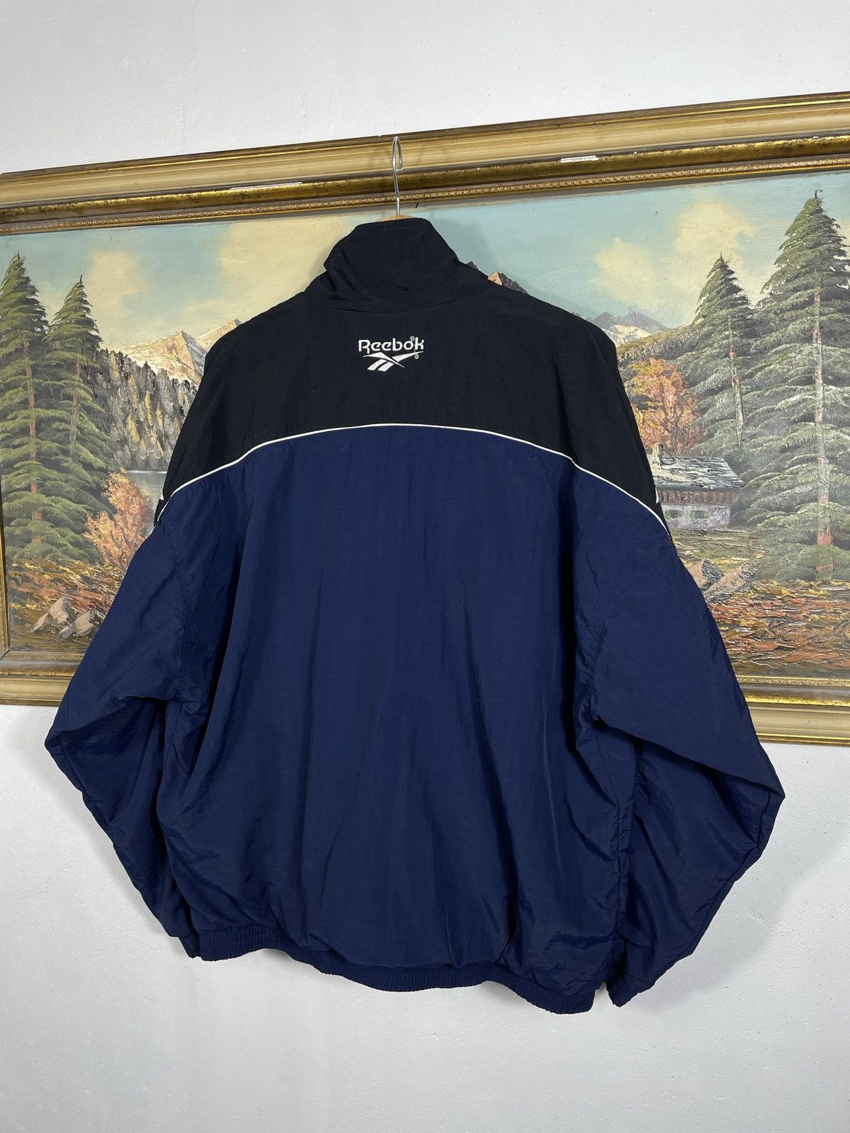 Reebok × Vintage Reebok retro 00s y2k jacket hiphop rap swag drip baggy loose Size US M / EU 48-50 / 2 - 7 Thumbnail