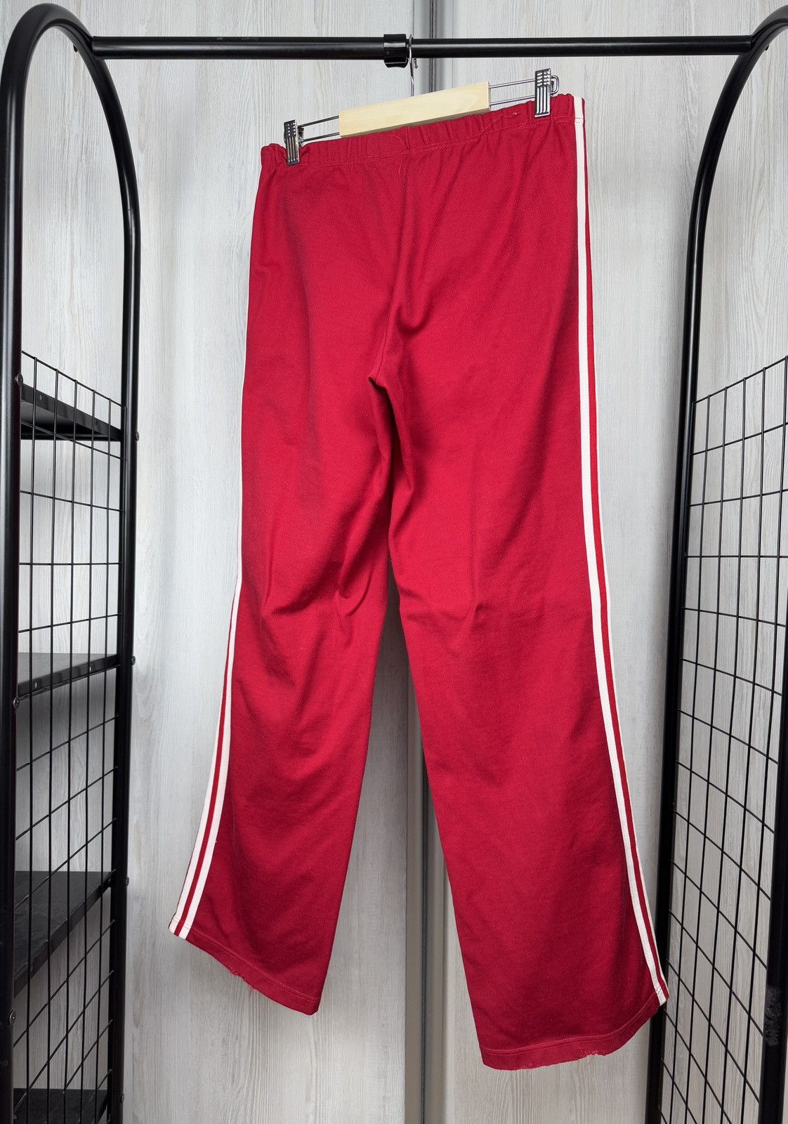 Adidas Adidas Originals Vintage 80s Red Track Suit Jacket Pants Size US L / EU 52-54 / 3 - 5 Thumbnail