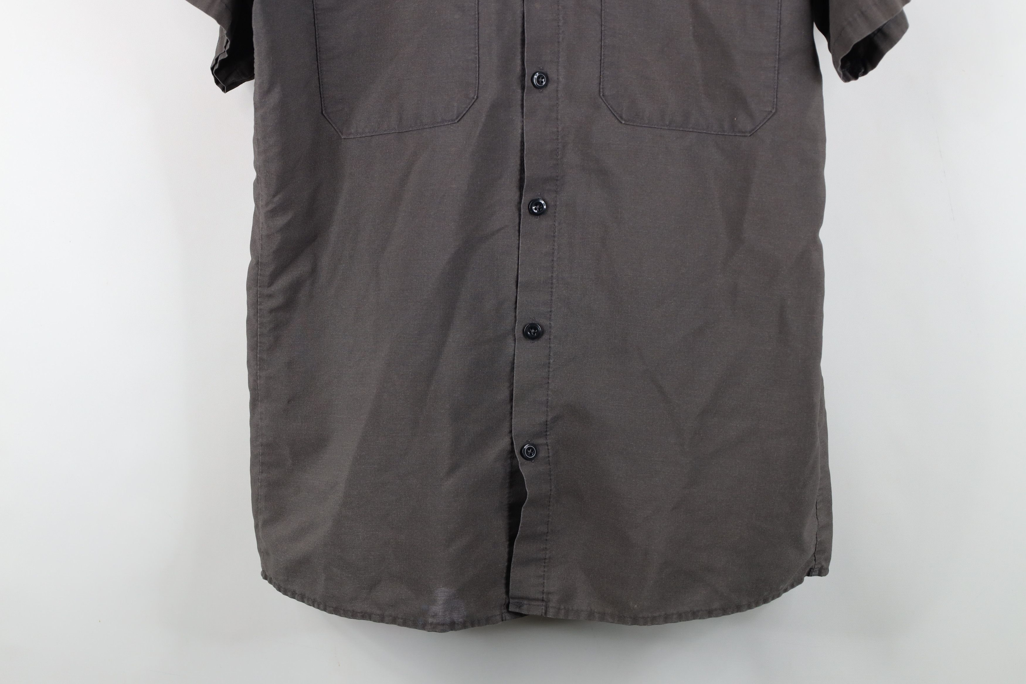 Vintage Vintage 90s Streetwear Workwear Mechanic Button Shirt Size US M / EU 48-50 / 2 - 3 Thumbnail