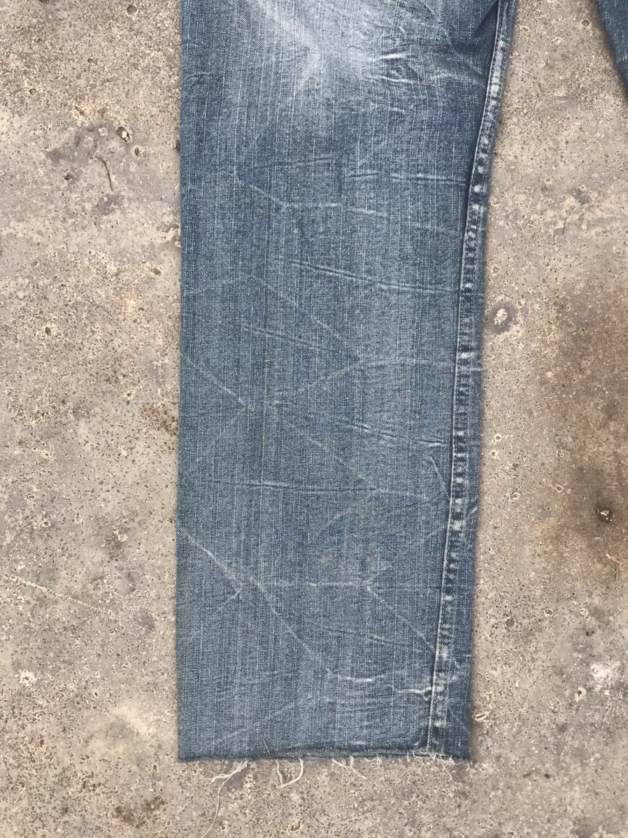 Japanese Brand Wild Life Skull Double Waist Carpenter Cropped Jeans Size US 34 / EU 50 - 12 Thumbnail