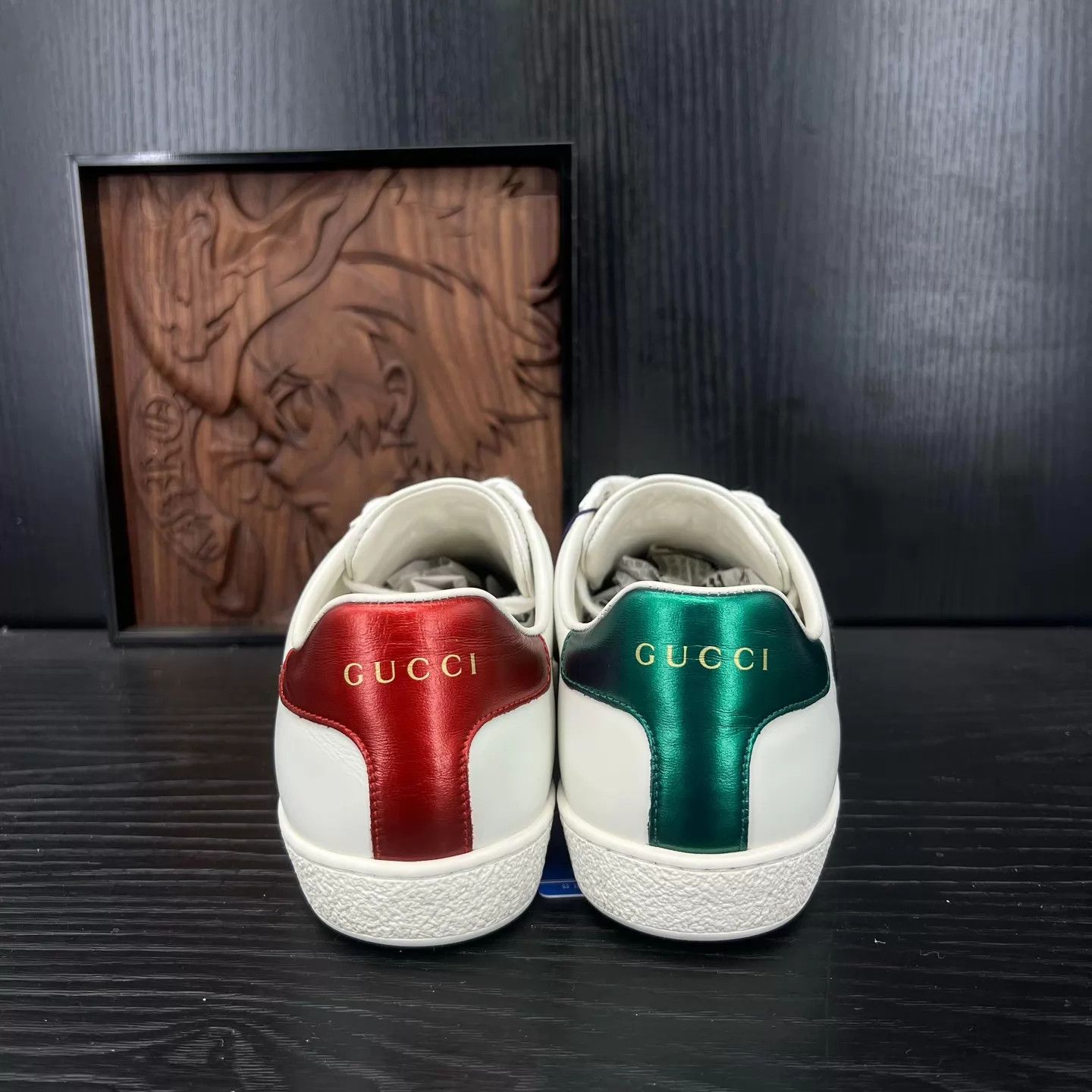 Gucci Gucci Ace Cherry White Sneaker 36 Near Mint Original Box Size US 5.5 / IT 35.5 - 7 Thumbnail