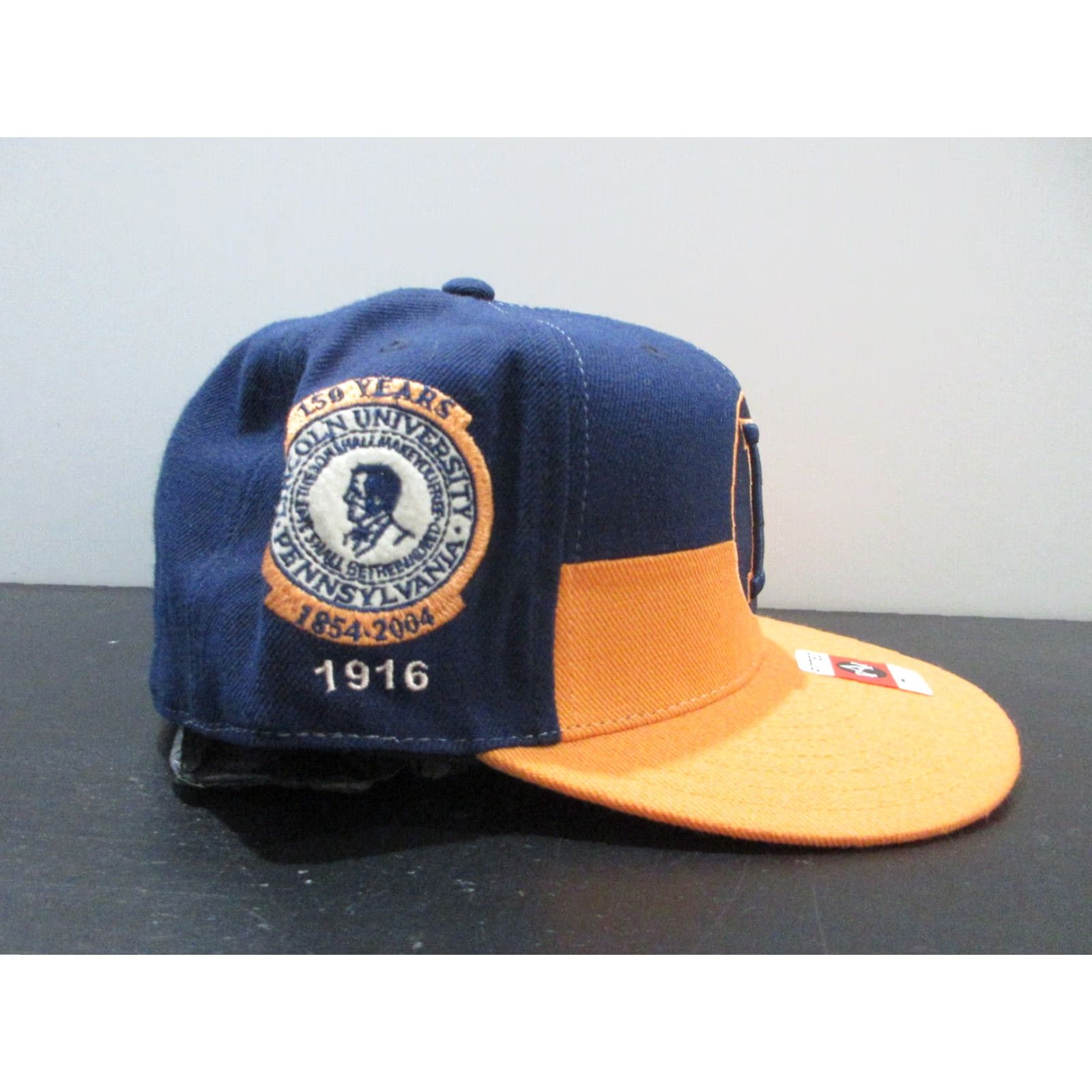 Vintage American Needle Blue Fives Baseball Cap 90s Logo Fitted Mens 7 1/2