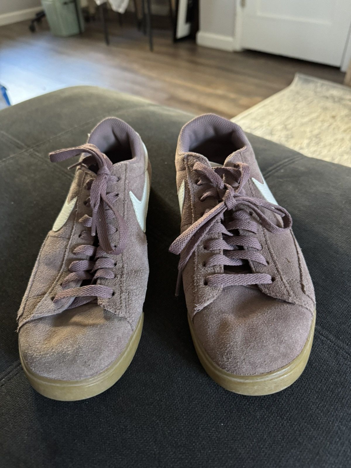 Nike Nike Women’s Nike Blazer Low SD 'Smokey Mauve' Size US 8.5 / IT 38.5 - 3 Thumbnail