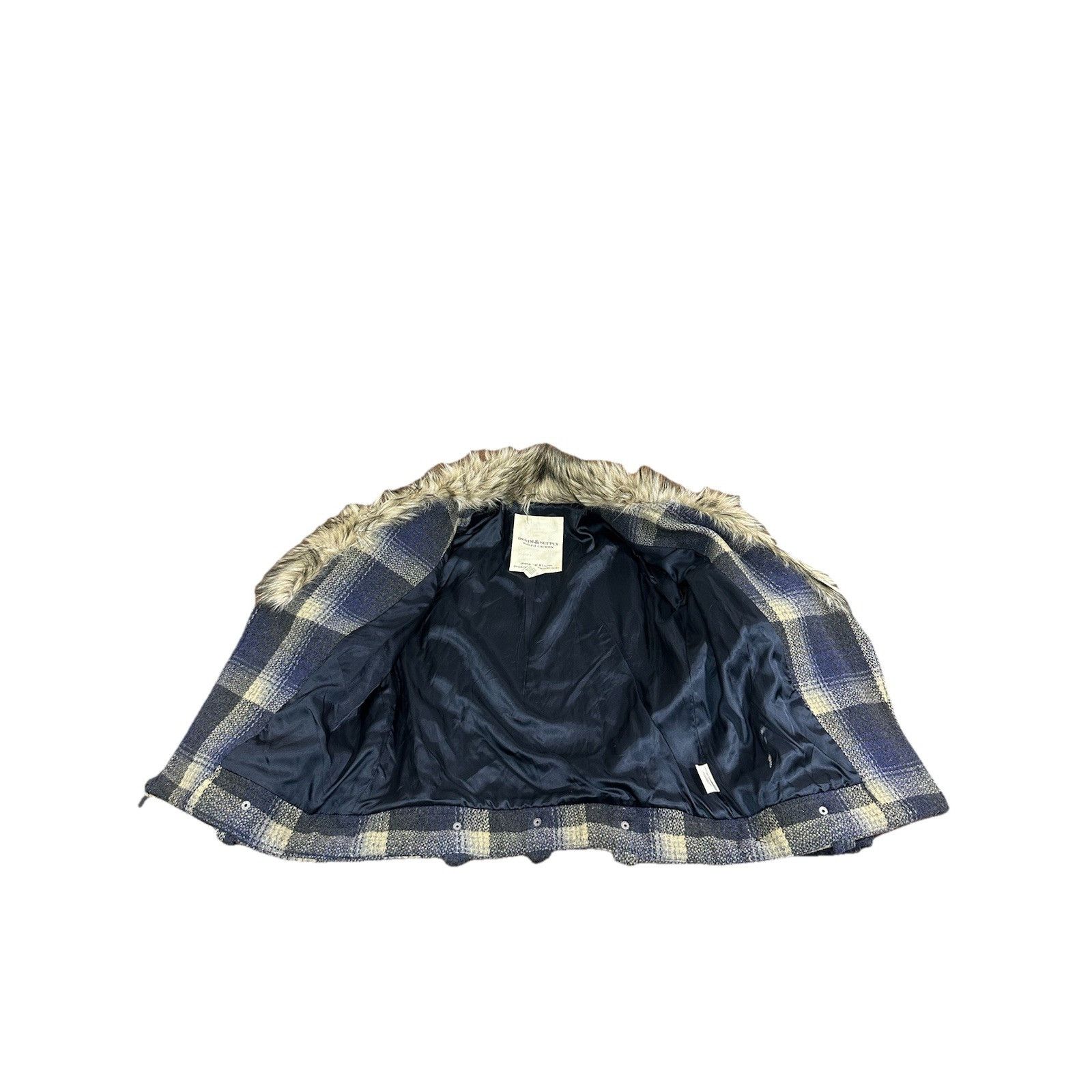 Ralph Lauren Vintage Ralph Lauren Denim Supply Tartan Plaid Wool Jacket C Size M / US 6-8 / IT 42-44 - 3 Thumbnail