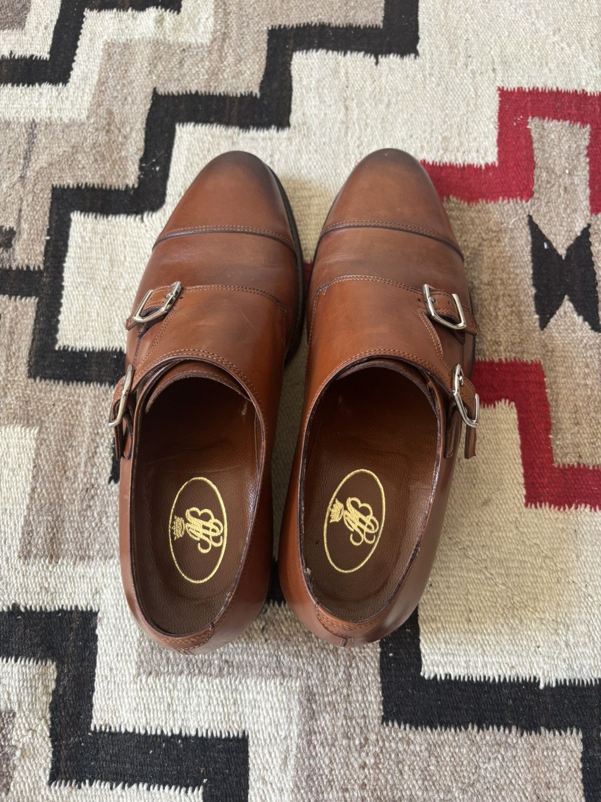 Other Al Bazar Mid Brown Double Monk Size US 7 / EU 40 - 3 Thumbnail