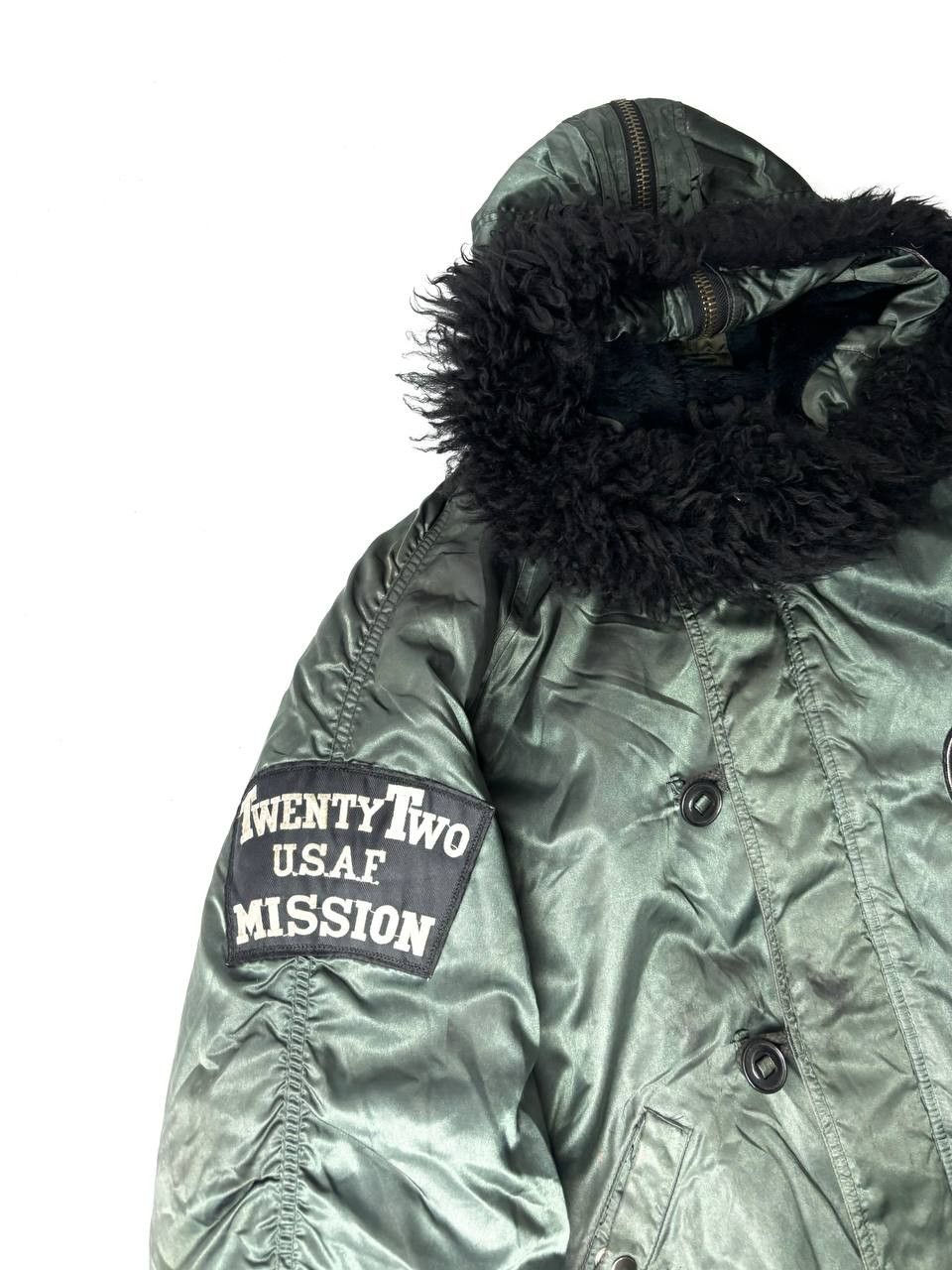 Vintage Vintage USAF Mission Bomber Jacket Size US L / EU 52-54 / 3 - 4 Thumbnail