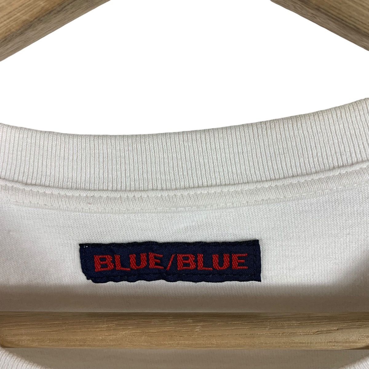 Blue Blue Japan × Japanese Brand × Vintage Vintage 90s BLUE BLUE Japan photo print tee Size US XS / EU 42 / 0 - 3 Thumbnail