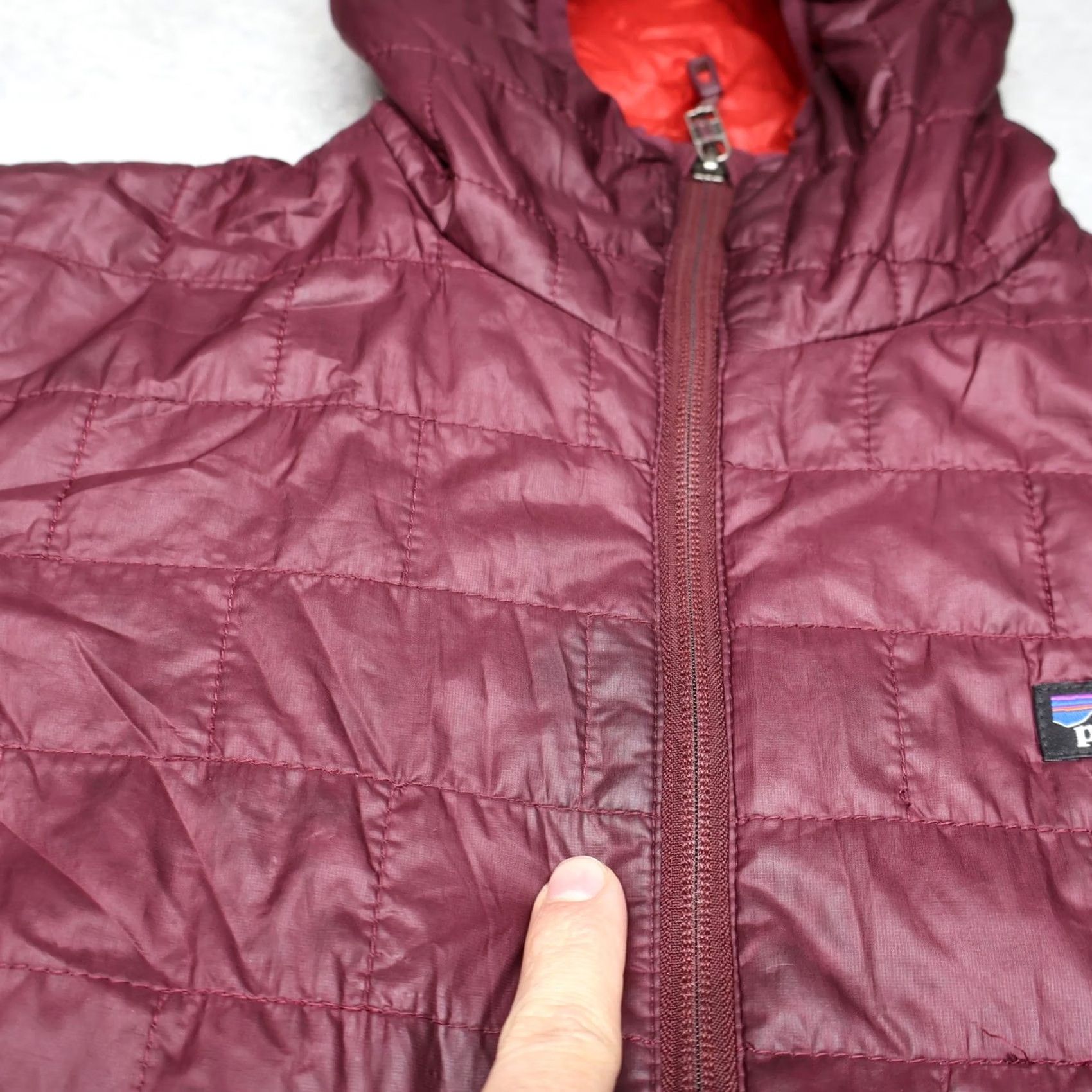 Patagonia Patagonia Jacket Womens Medium Red Nano Puff Insulated Light Pack Puffer Size M / US 6-8 / IT 42-44 - 6 Thumbnail