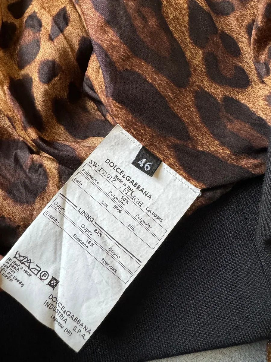 Dolce & Gabbana 2010s Dolce & Gabbana Sequin Brown Jacket Size M / US 6-8 / IT 42-44 - 9 Thumbnail
