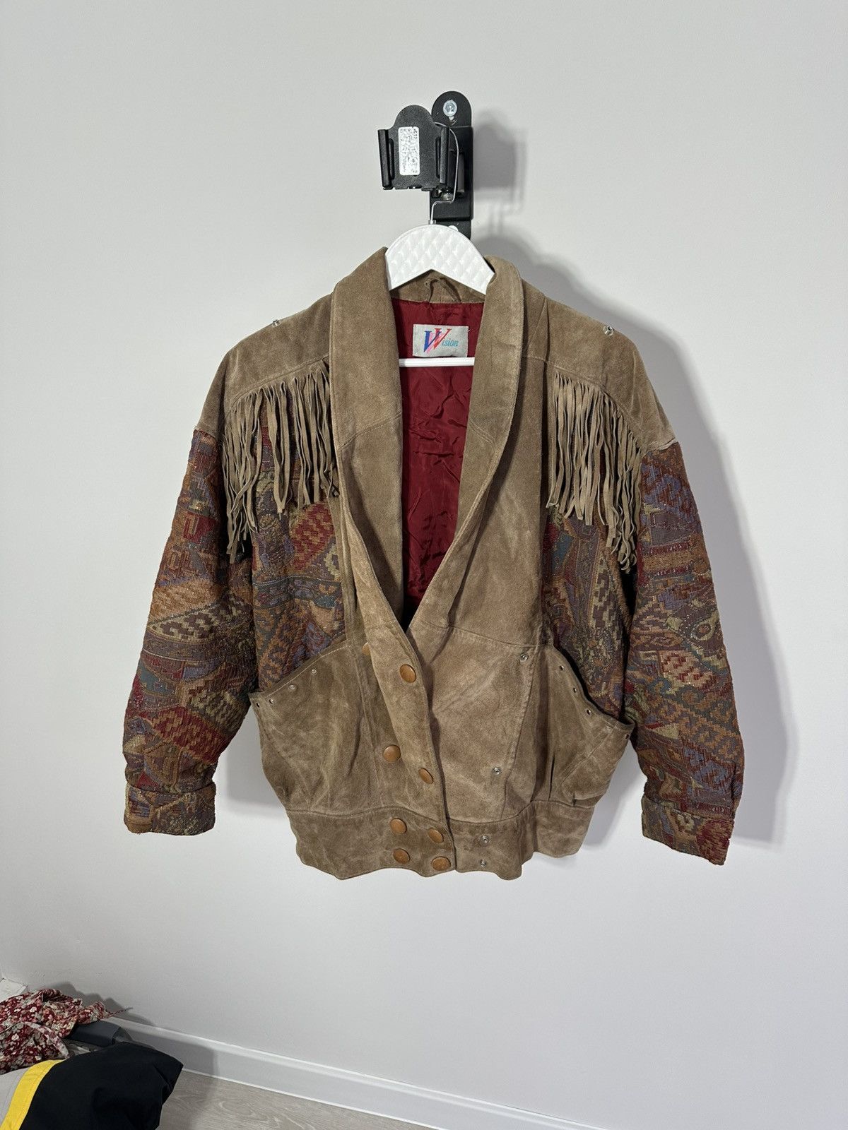 Vintage COWBOY RARE LEATHER JACKET 70-80 S Size US M / EU 48-50 / 2 - 15 Thumbnail