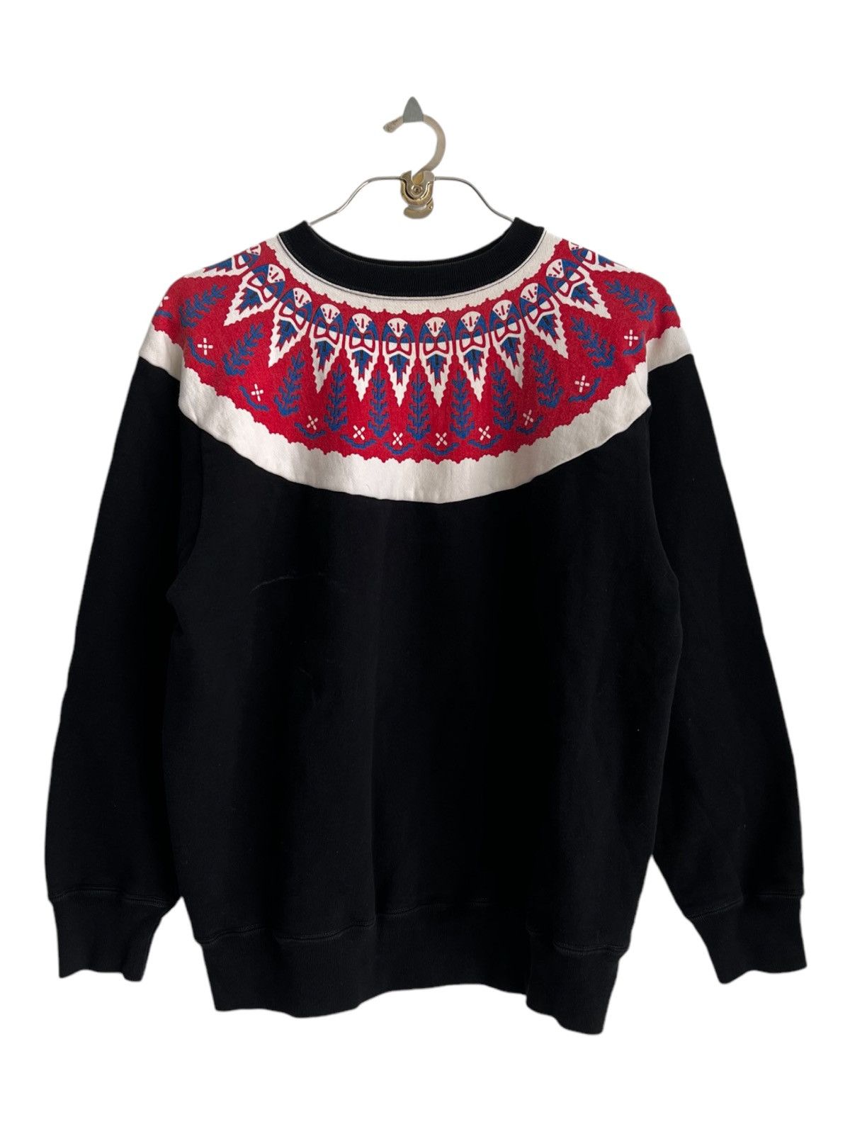 The Real McCoy's 1960s Snow Pattern Fleece Lined Afterhood King Sweater McCoy Size US M / EU 48-50 / 2 - 3 Thumbnail