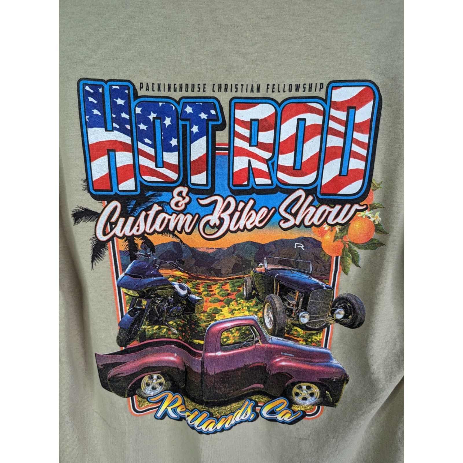 Port & Company Port & Company T-Shirt Men's Brown Cotton 50s 60s 70s Hot Rod Car Show Vintage Size M Size US M / EU 48-50 / 2 - 2 Thumbnail