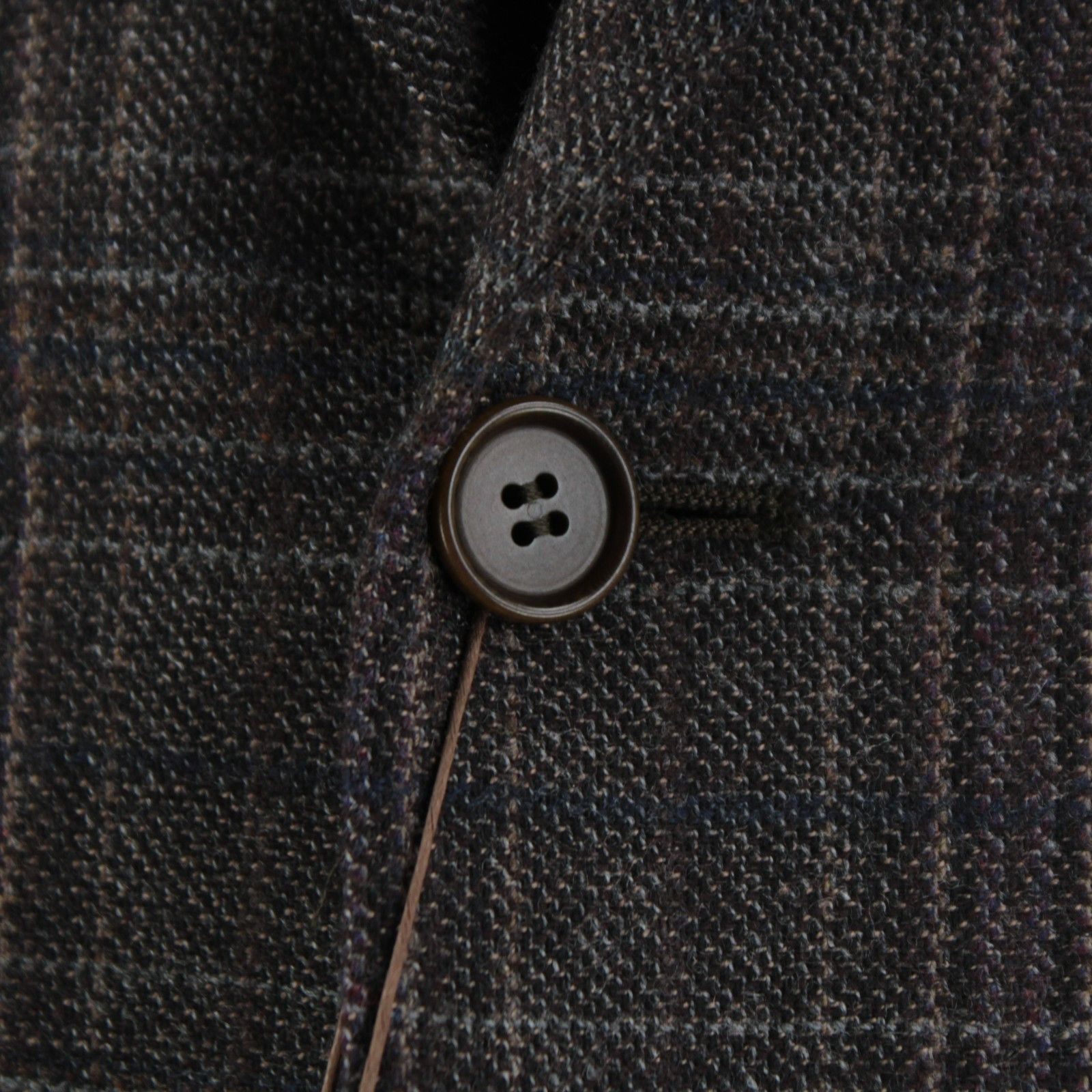 Canali Canali Sport Coat Size 42 Regular US in Brown Size 42R - 2 Thumbnail