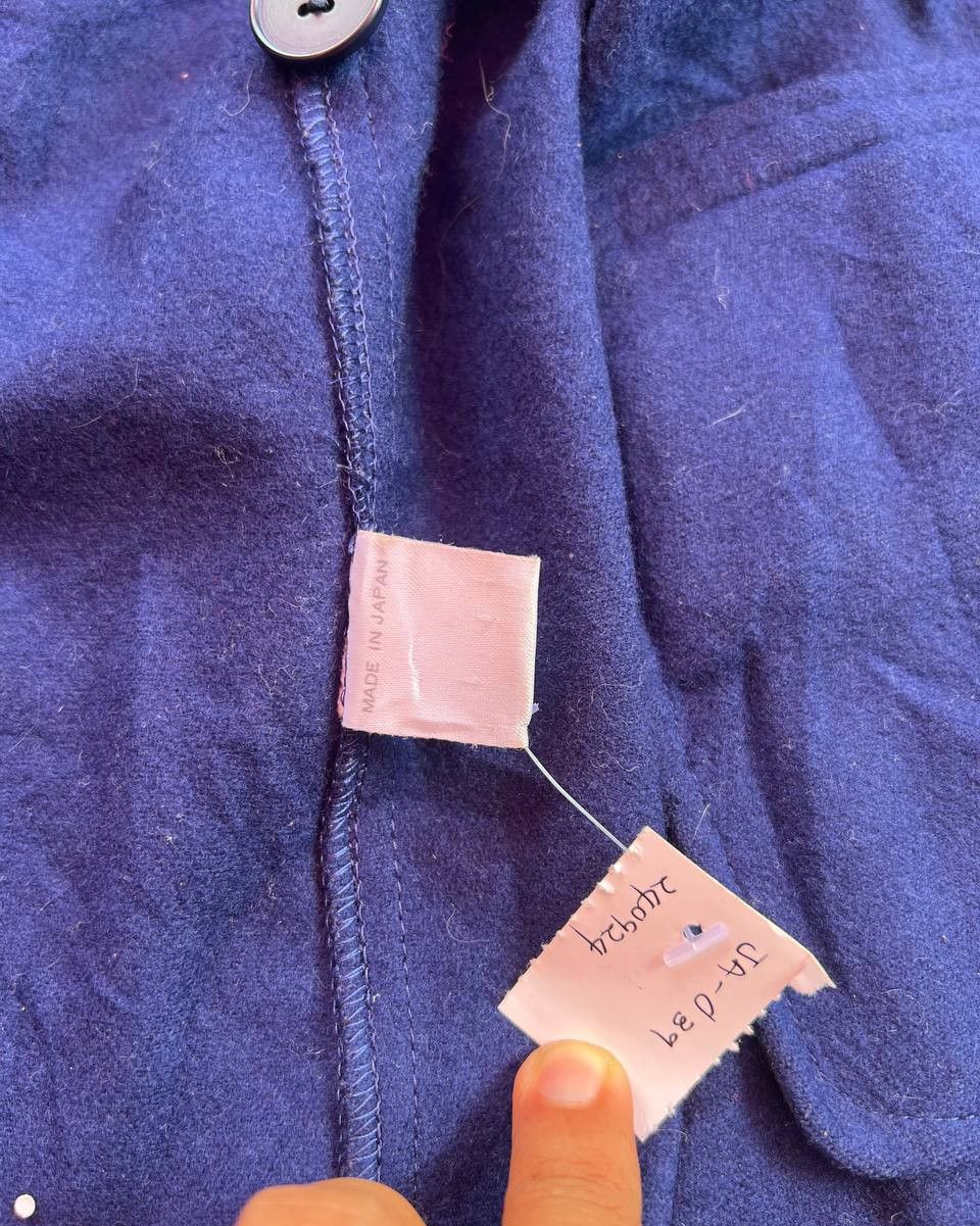 Vintage × Y's × Yohji Yamamoto Vintage Y's Yohji Yamamoto indigo blazer Size 36R - 6 Thumbnail