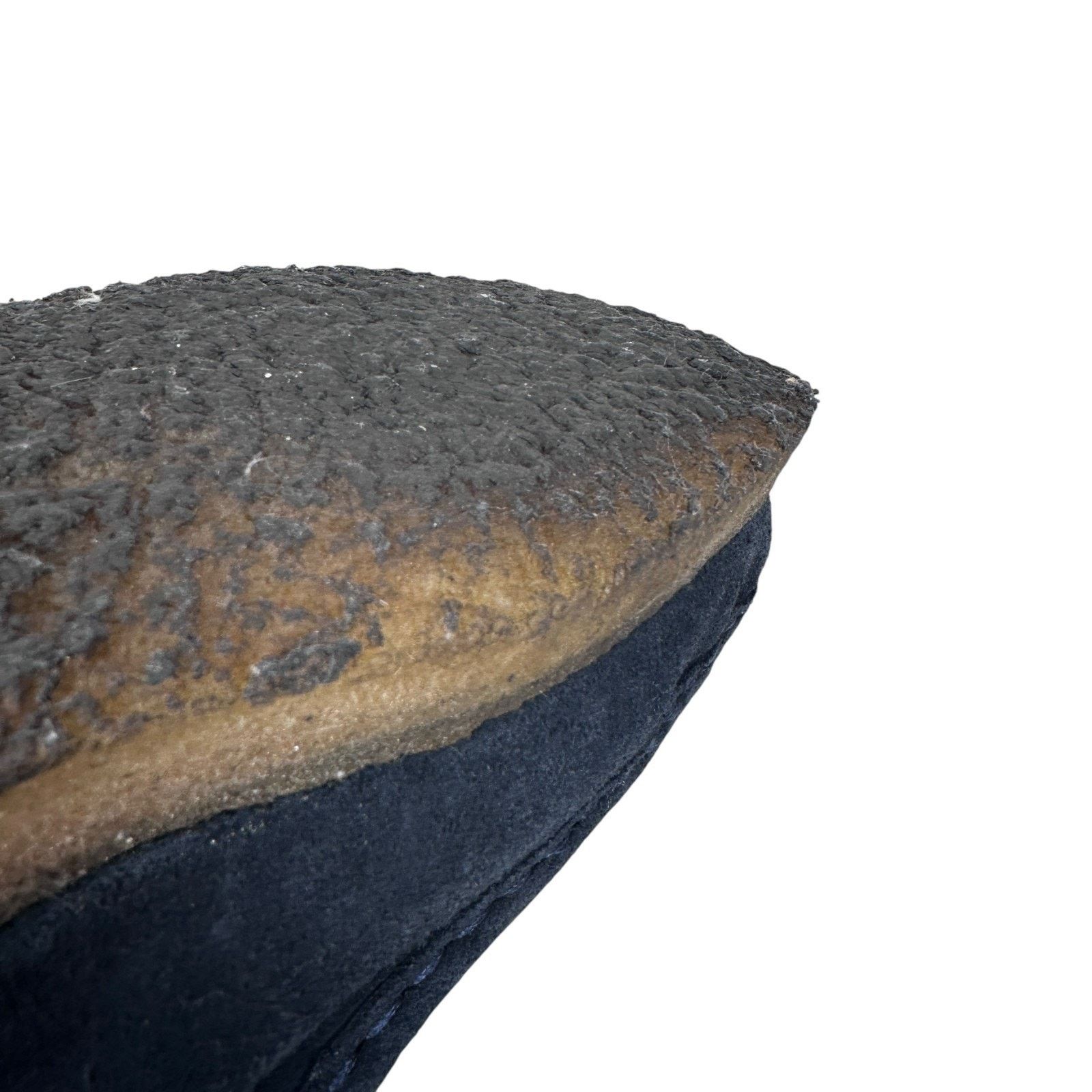 Clarks Clarks Wallabee Boots Mens US 7.5 Navy Blue Suede Lace Shoes Size US 7.5 / EU 40-41 - 8 Thumbnail