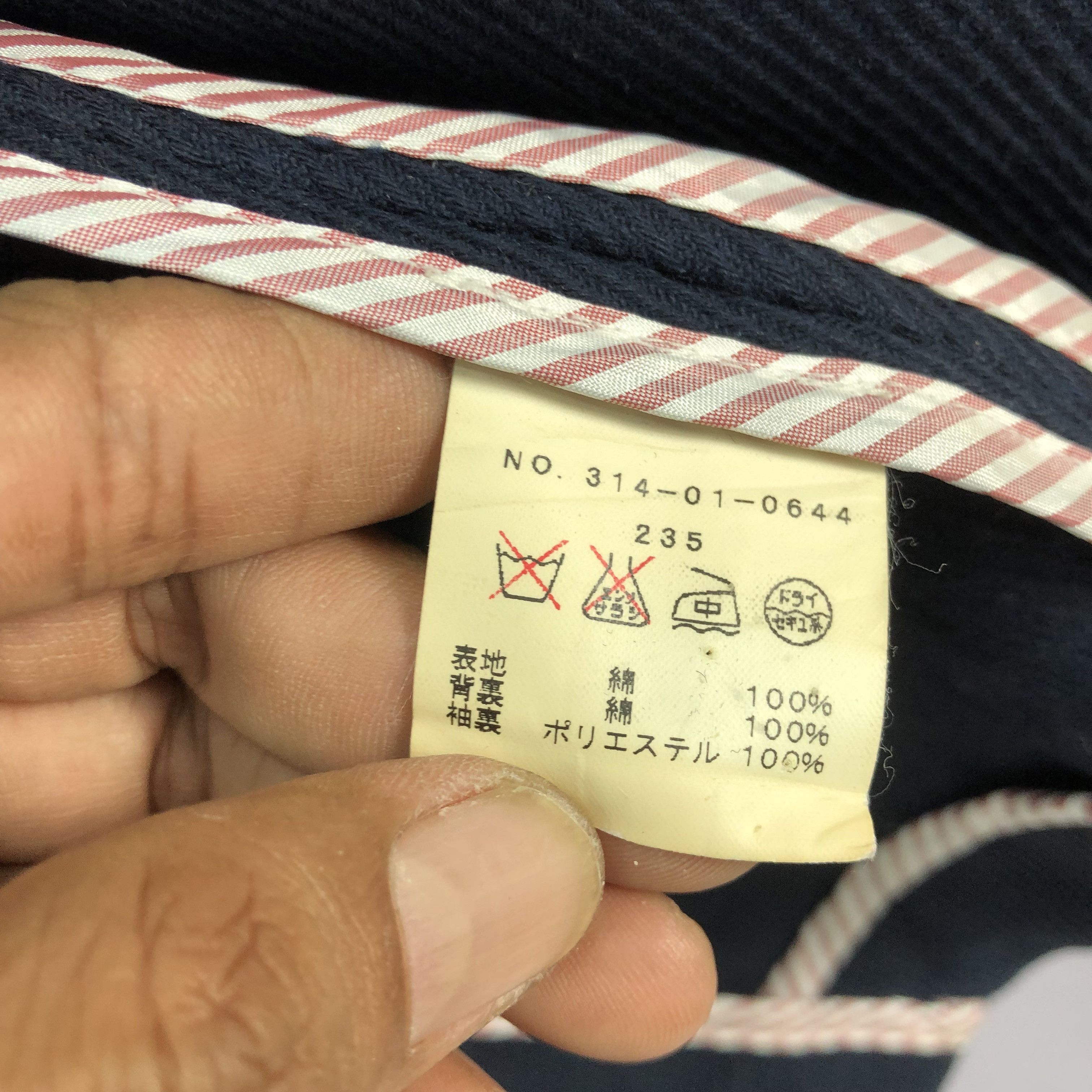 SHIPS × Vintage Vintage Japanese Ships Double Breasted Jackets Size XS / US 0-2 / IT 36-38 - 8 Thumbnail