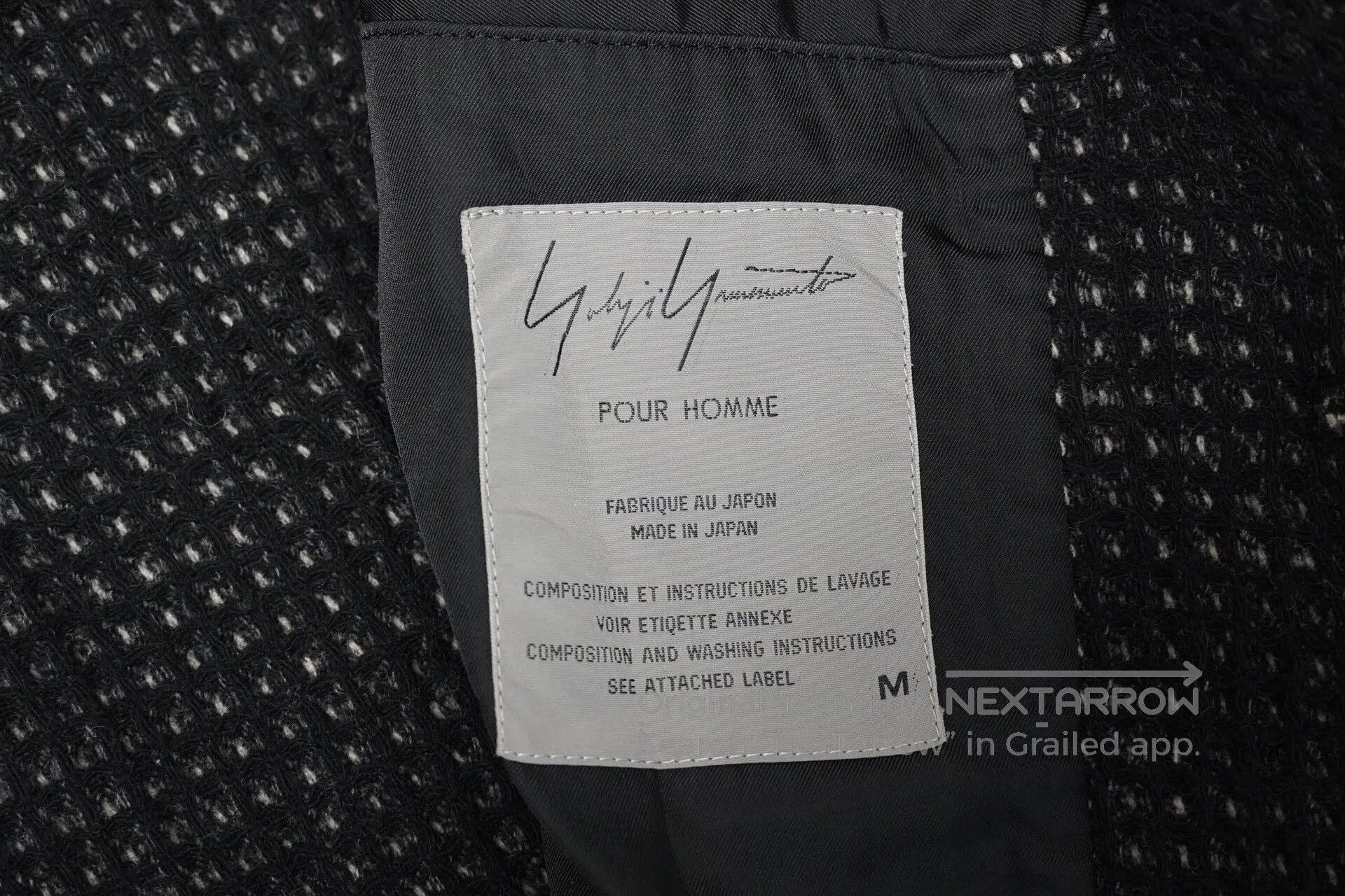 Yohji Yamamoto Yohji Yamamoto 1997AW Waffle Weave Jacket. Size US M / EU 48-50 / 2 - 8 Thumbnail