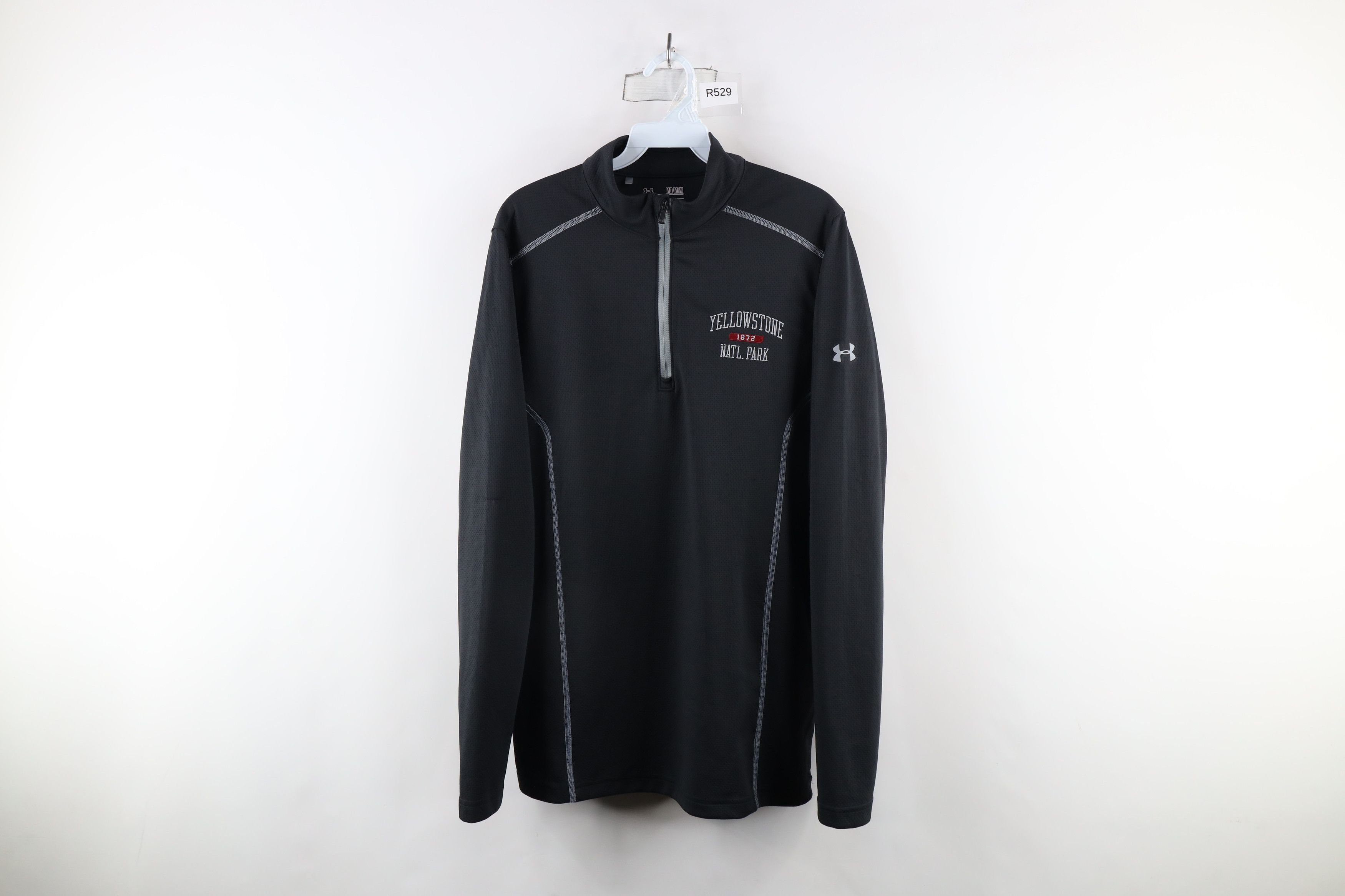 Under Armour × Vintage Under Armour National Park Half Zip Pullover Jacket Top Size US M / EU 48-50 / 2 - 1 Thumbnail