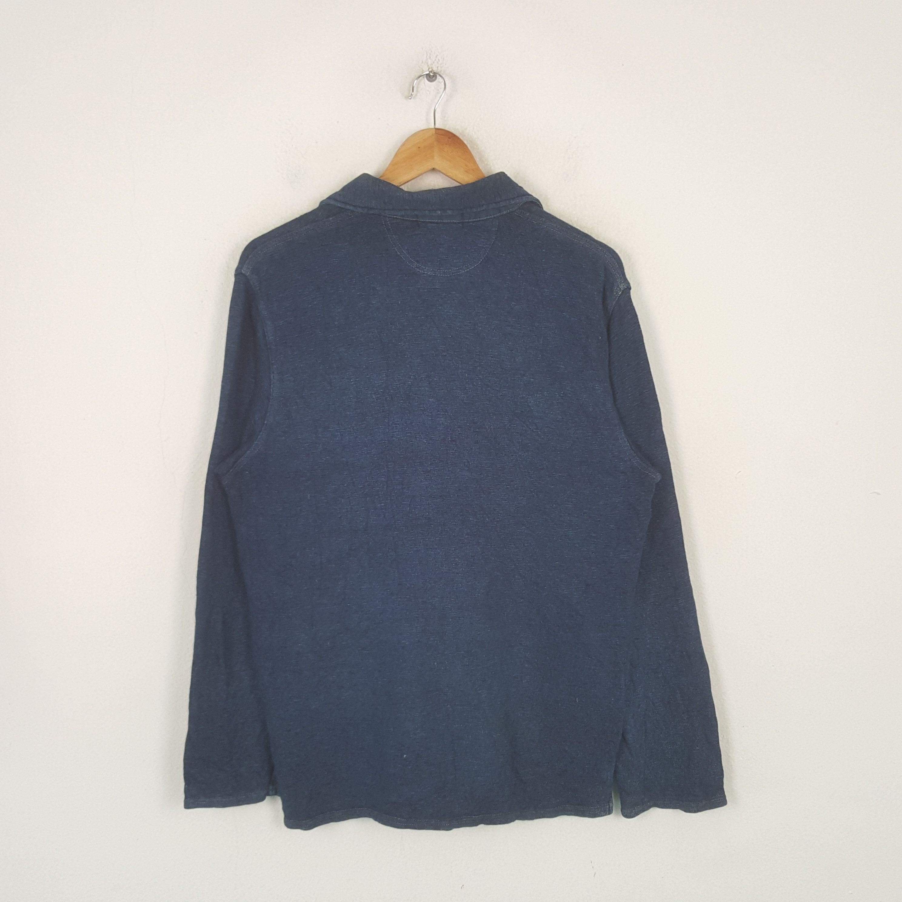 45rpm Vintage R by 45rpm Japanese Brand Collared Shirt C294N55 Size US L / EU 52-54 / 3 - 3 Thumbnail