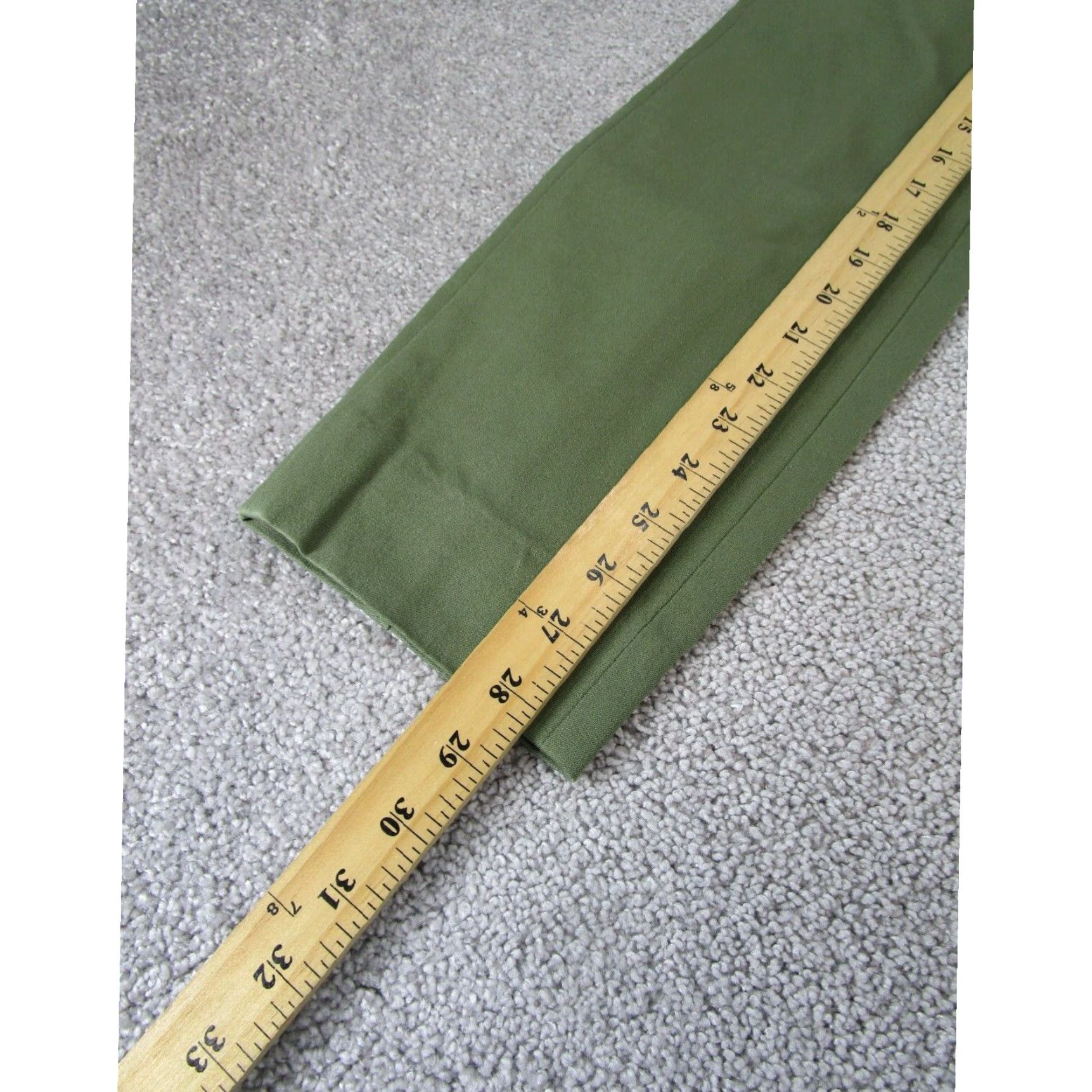 Everlane Everlane Womens Slim Pants 0 Green Side Zip Size 25" / US 0 / IT 36 - 5 Thumbnail
