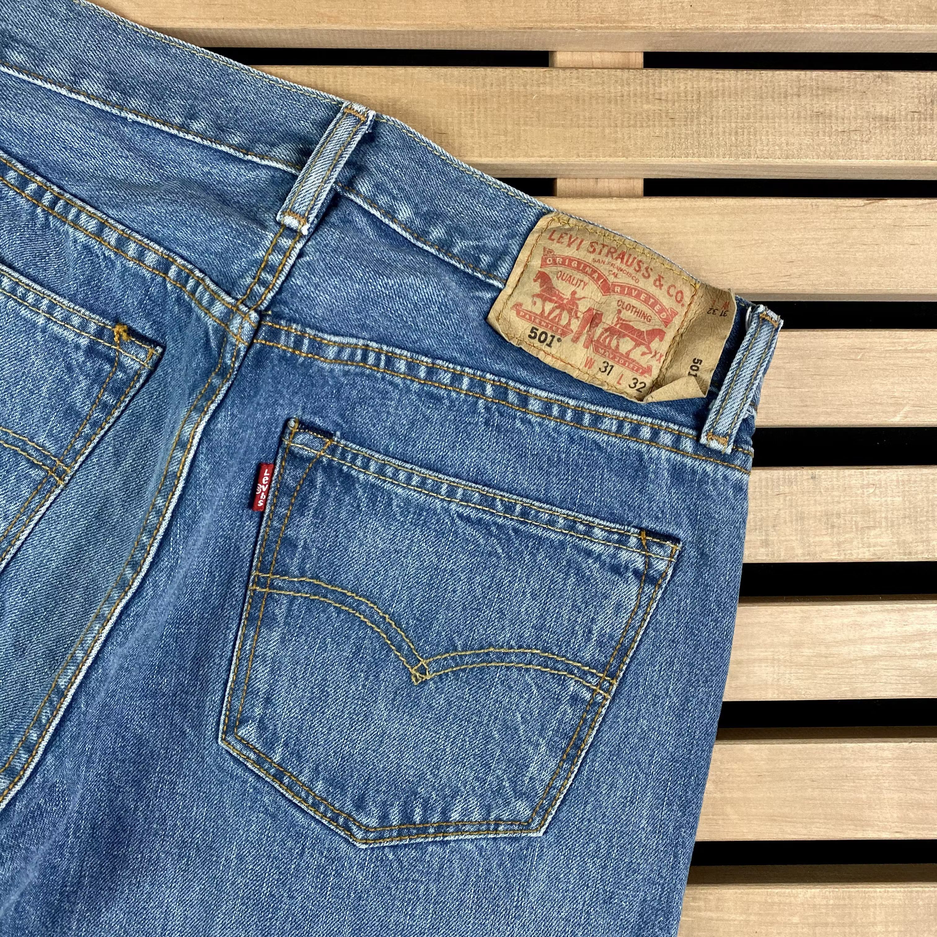Levi's × Levi's Vintage Clothing × Vintage Mens Jeans Denim Levis 501 Vintage Size 31 Size US 31 - 7 Thumbnail