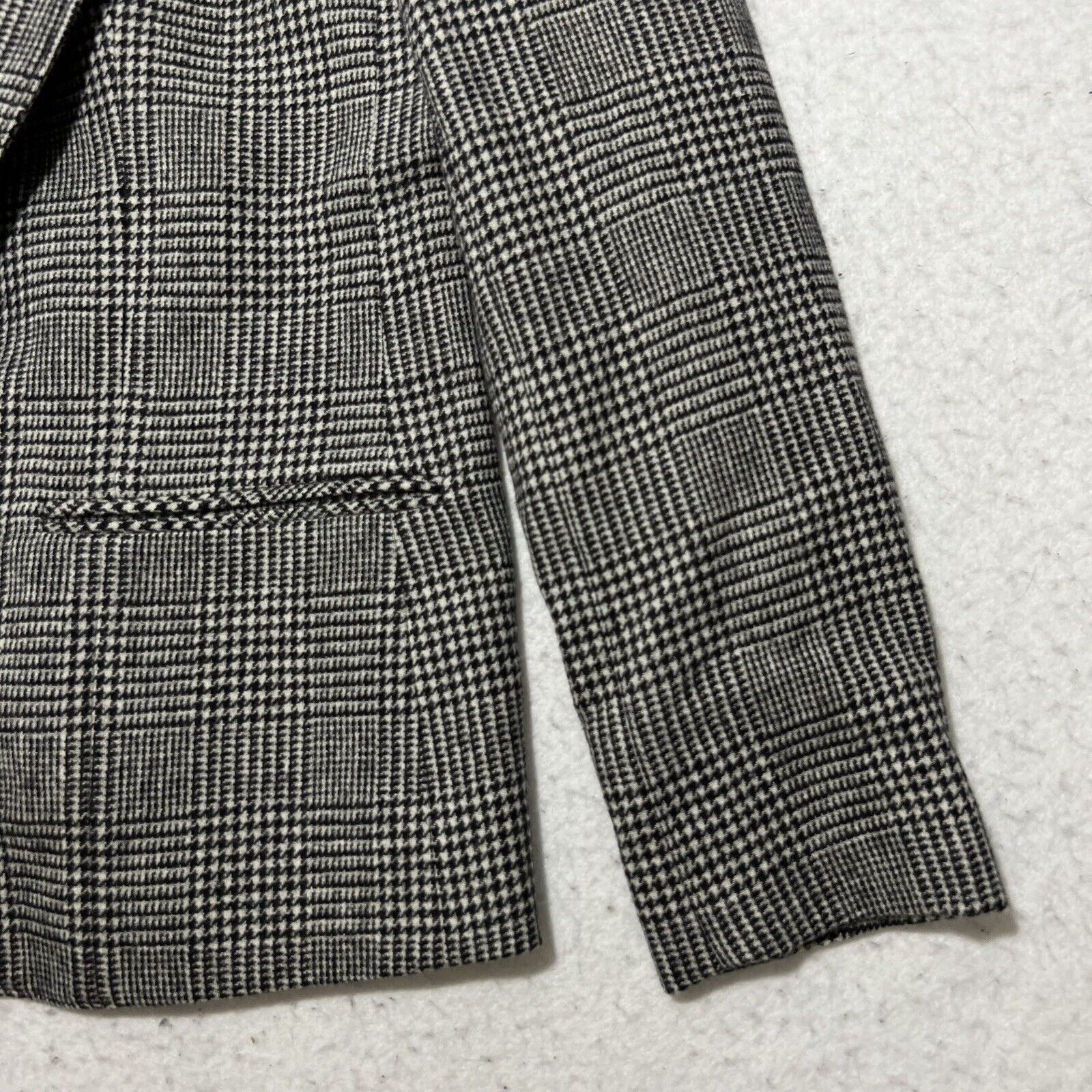 Pendleton Pendleton Woolen Mills Houndstooth Blazer A-Line Skirt Set Size M / US 6-8 / IT 42-44 - 5 Thumbnail