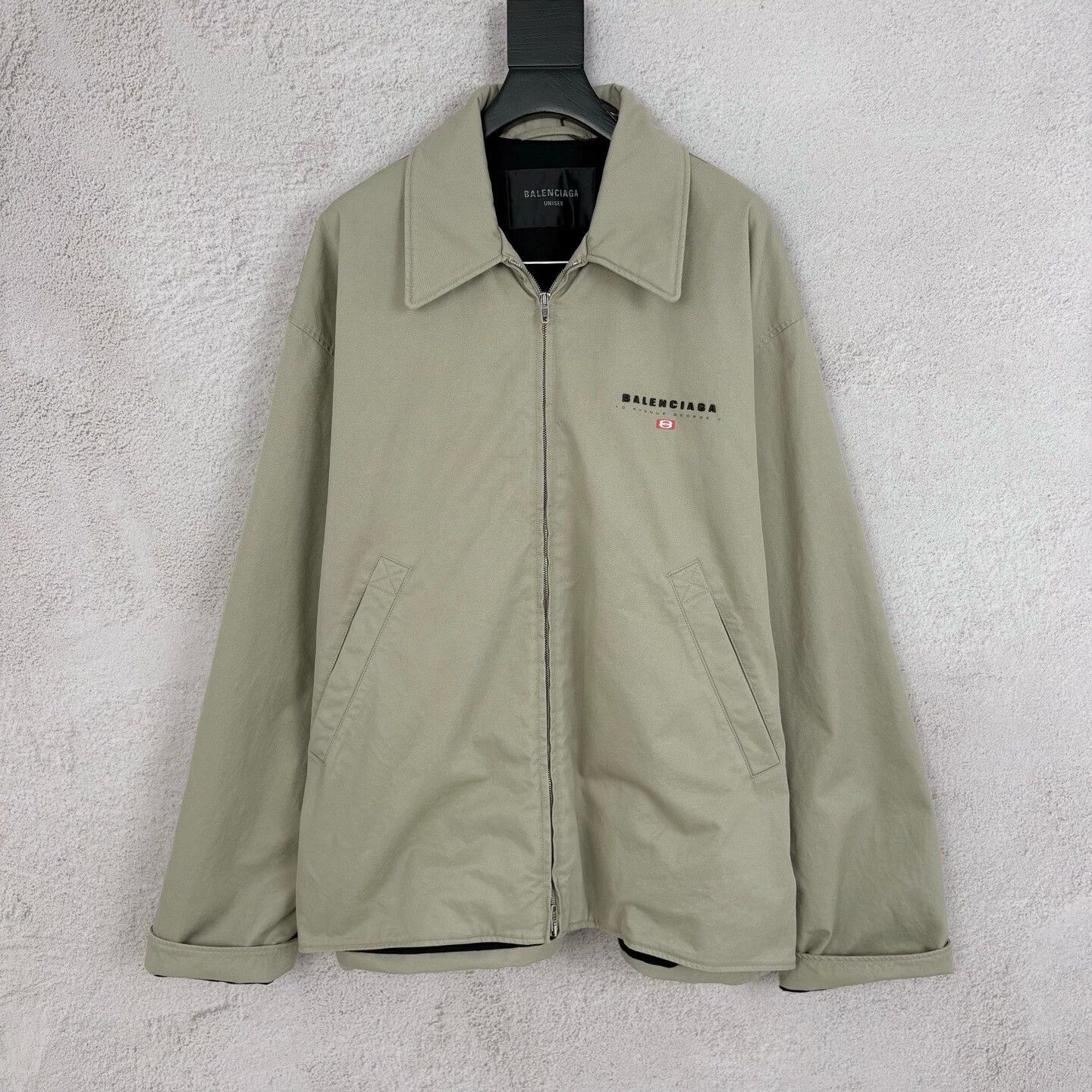 Balenciaga Balenciaga Khaki lapel workwear padded jacket| Size S / US 4 / IT 40 - 1 Thumbnail