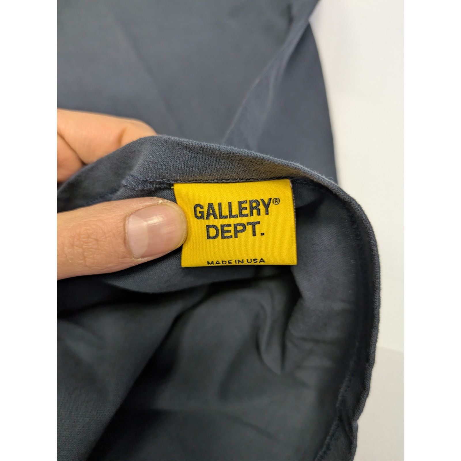 Gallery Dept. o1rshd1 Q:2 / Gym Logo Short Sleeve Tee Shirt in Black Size US S / EU 44-46 / 1 - 18 Thumbnail