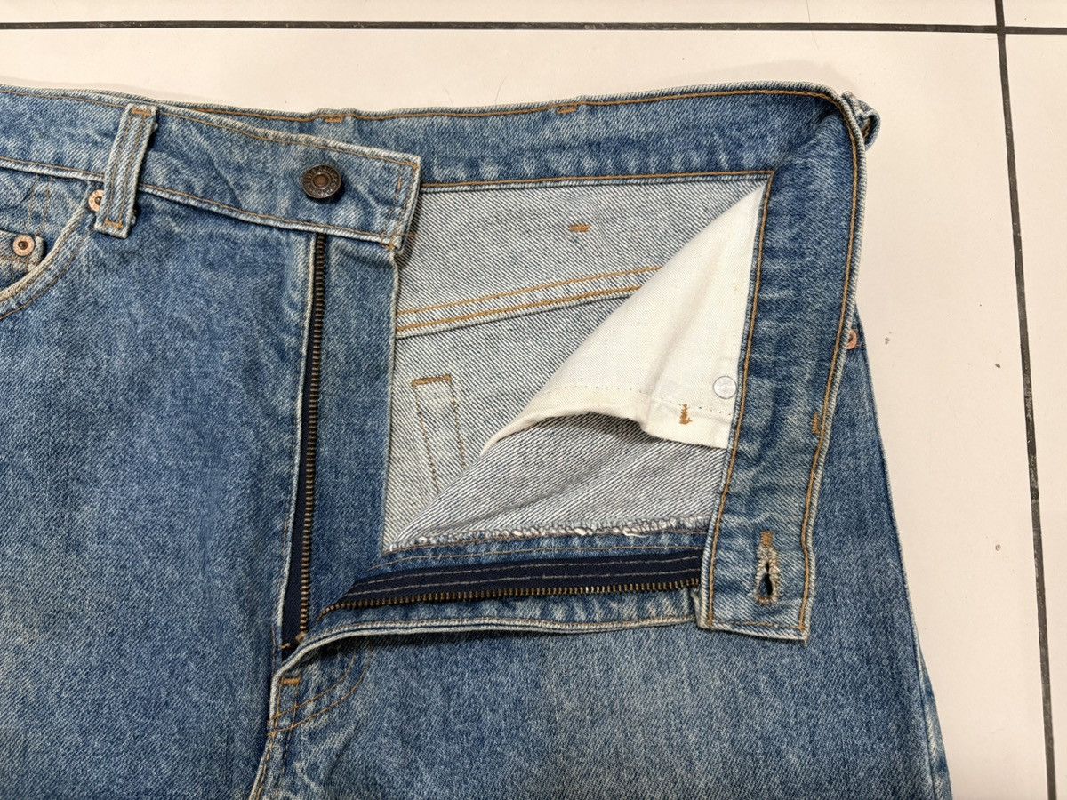 Levi's Vintage Clothing Levi’s 510 Indigo Blue Distressed Jeans Denim (USA) Size US 33 - 9 Thumbnail