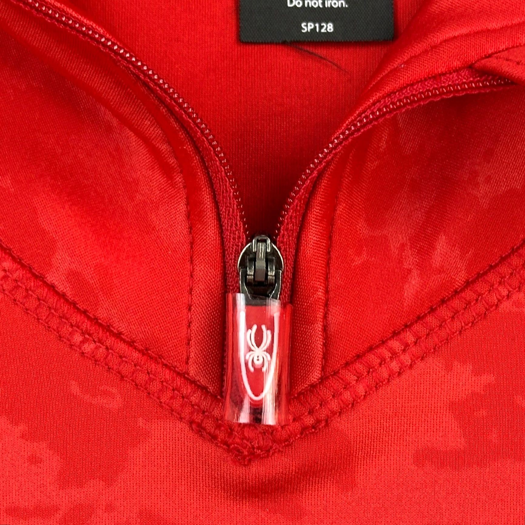 Spyder Spyder Active Pullover Women’s Large Red Camouflage 1/4 Zip Performance Athleisure Gym Shirt Size L / US 10 / IT 46 - 3 Thumbnail