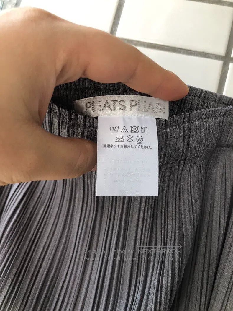 Issey Miyake Issey Miyake Dark Gray Midi Skirt Size 25" / US 0 / IT 36 - 2 Thumbnail