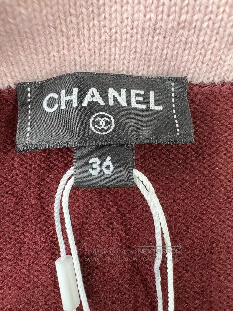 Chanel Chanel 25A brown and pink knitted short skirt Size 24" / US 00 / IT 34 - 6 Thumbnail