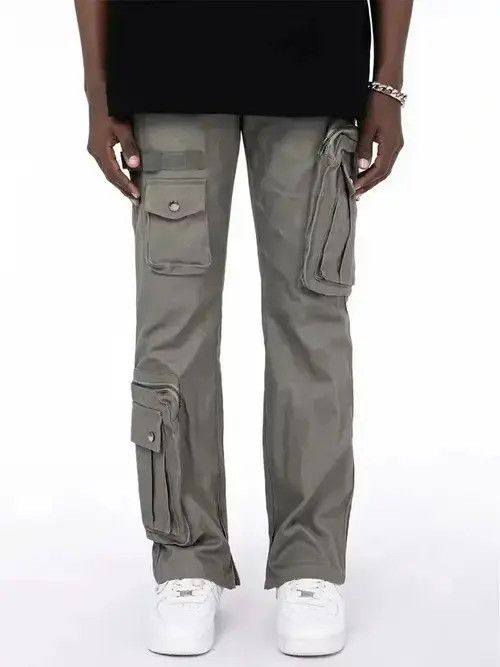 Designer × Vintage multi function pocket zip outdoor tech cargo pants Size US 32 / EU 48 - 2 Thumbnail