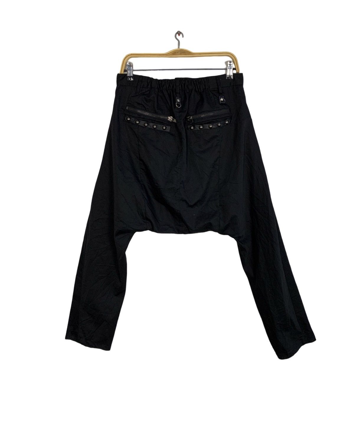 Japanese Brand × Seditionaries Hype Bondage Baggy Low Rise Multipockets Pant Cyber Punk Size US 29 - 2 Thumbnail