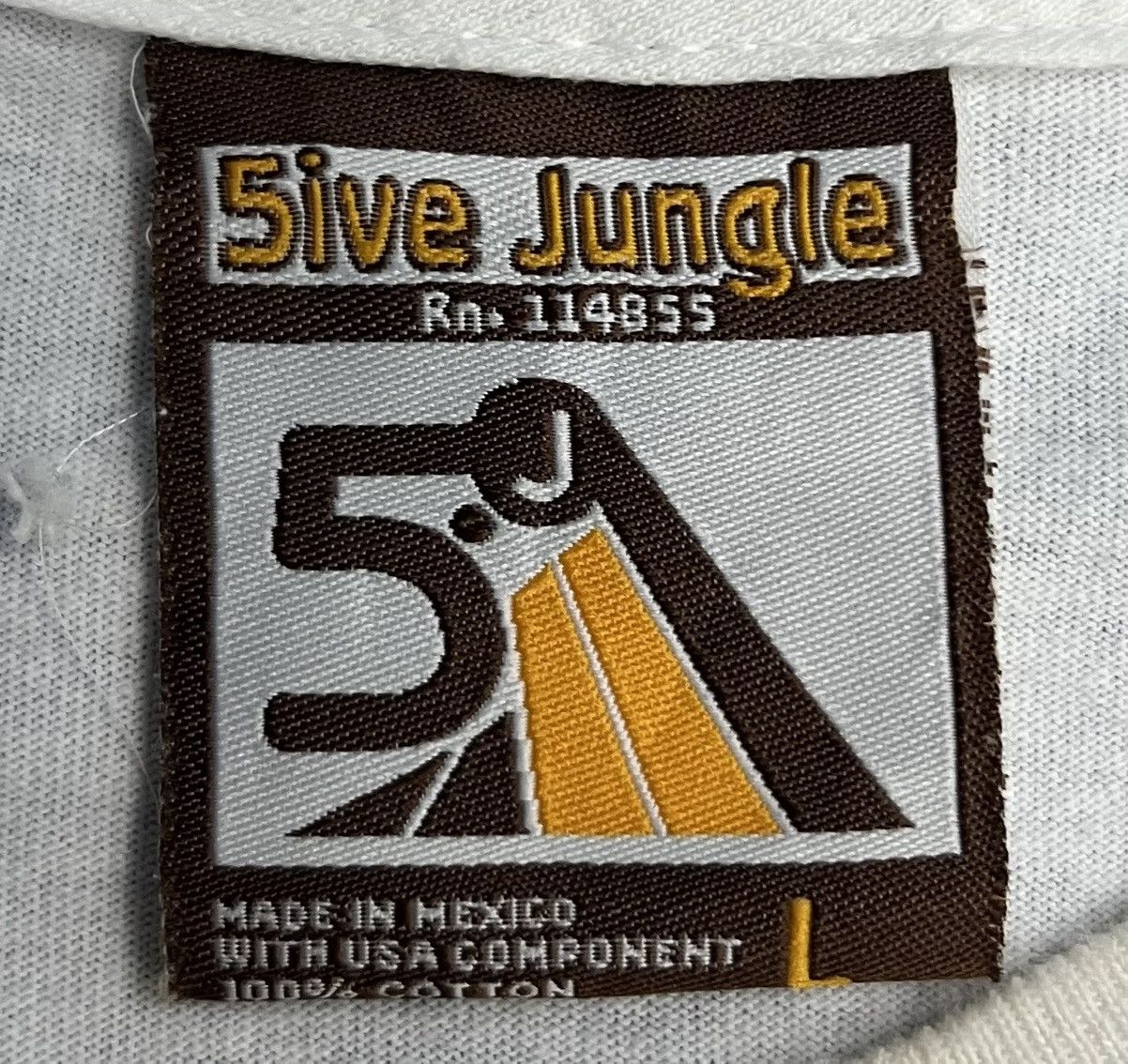 Vintage VINTAGE 5IVE JUNGLE KING’S COUNTY WALK OF LIFE SHIRT Size US L / EU 52-54 / 3 - 11 Thumbnail