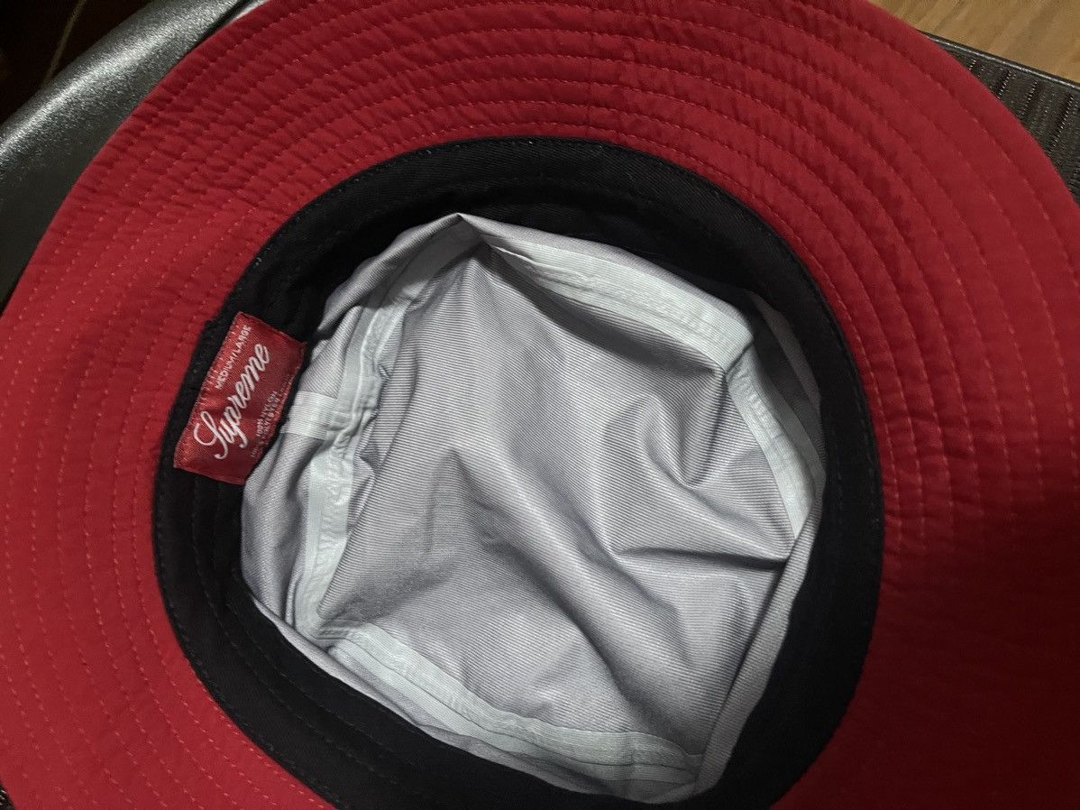 New Era × Supreme Supreme new era tapered bucket red crusher S/M Size ONE SIZE - 3 Thumbnail